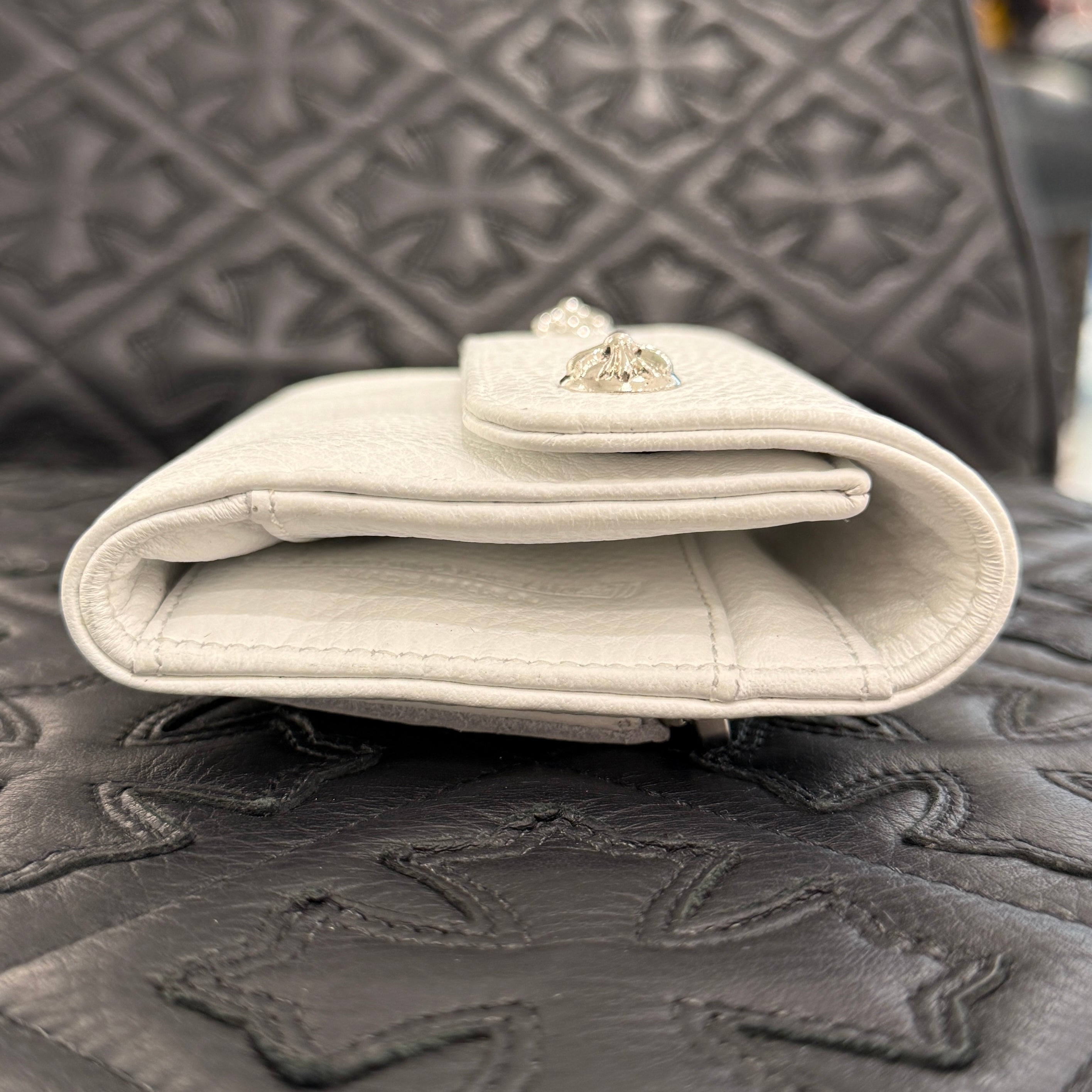 CHROME HEARTS Wave Mini Cross Ball Wallet クロムハーツ ウェイブミニ クロスボール ウォレット