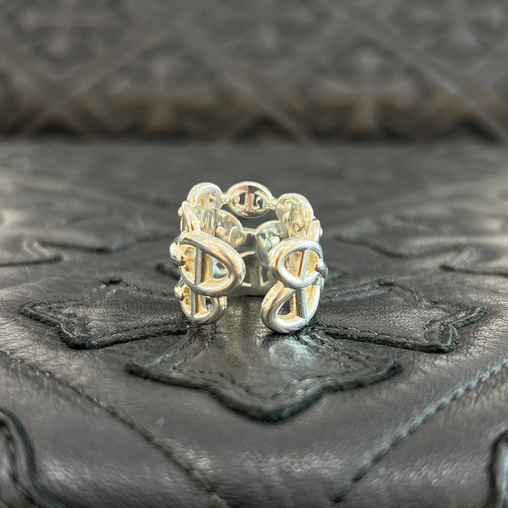 HERMES Chaine d'Ancre Anchaine GM Ring Size 12号 エルメス シェーヌダンクル アンシェネ GM リング サイズ12号