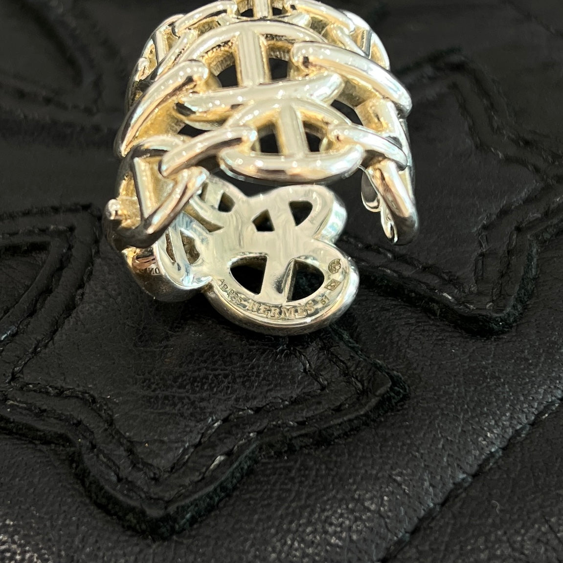 HERMES Chaine d'Ancre Anchaine GM Ring Size 12号 エルメス シェーヌダンクル アンシェネ GM リング サイズ12号