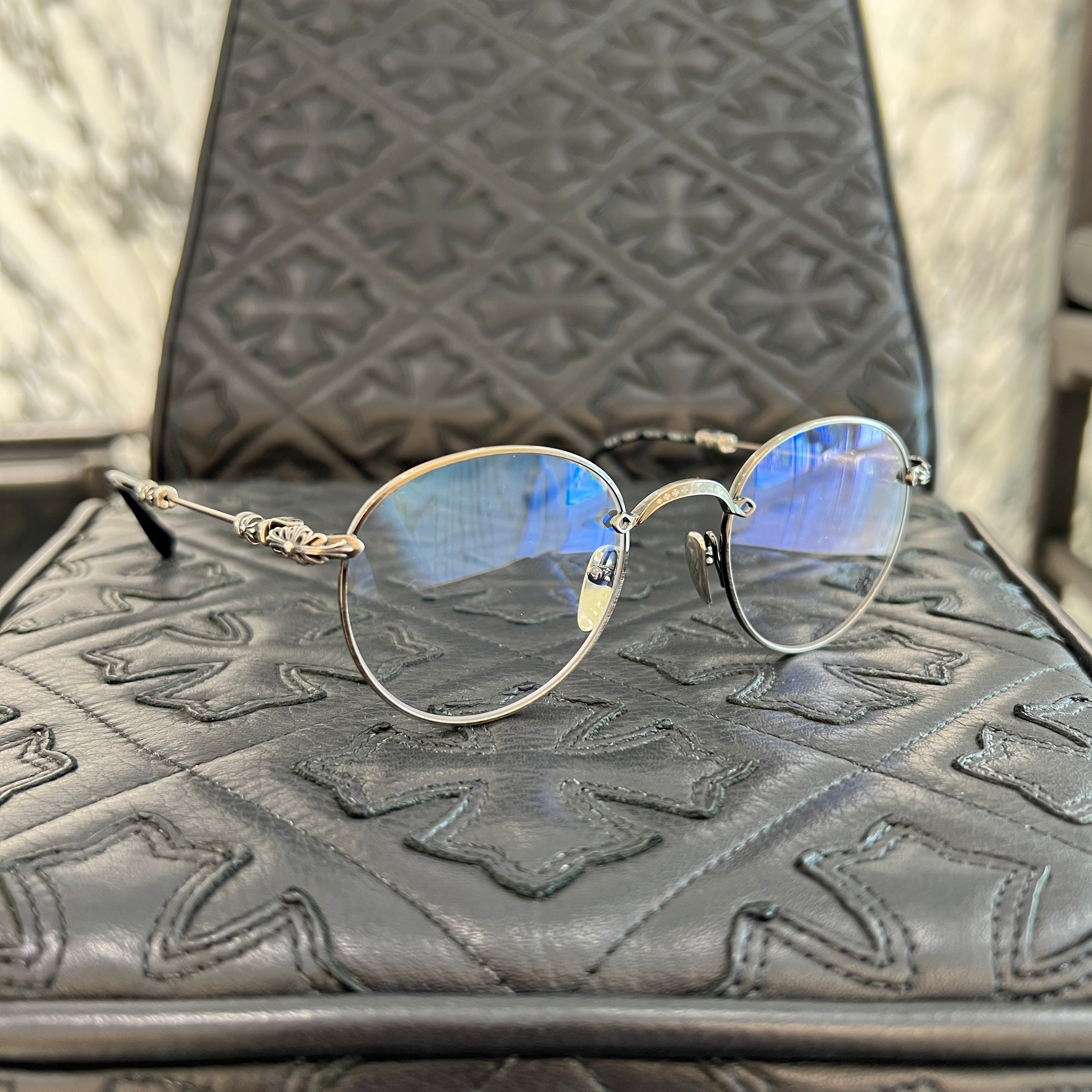 CHROME HEARTS BUBBA-A Sunglasses Size 49□22-145 クロムハーツ BUBBA-A サングラス サイズ49□22-145