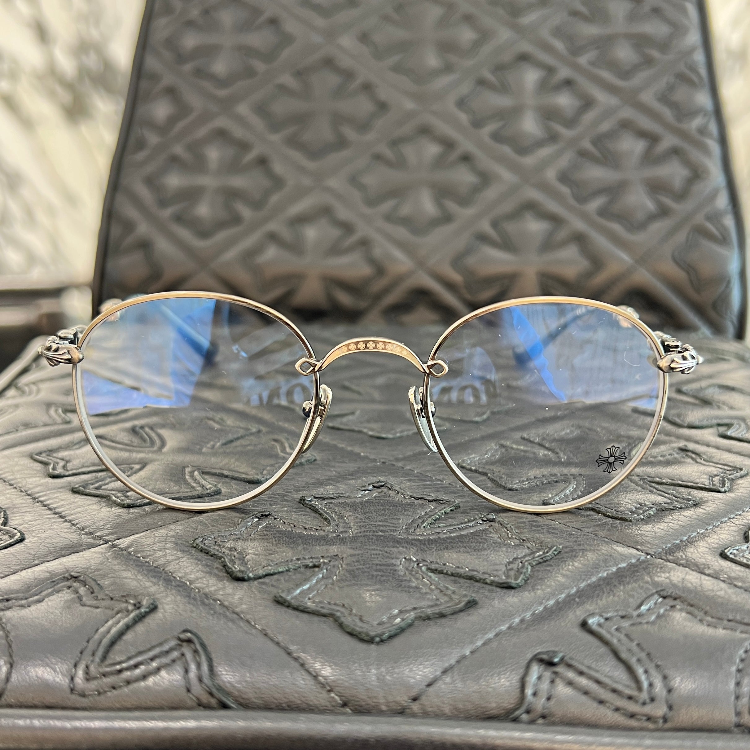 CHROME HEARTS BUBBA-A Sunglasses Size 49□22-145 クロムハーツ BUBBA-A サングラス サイズ49□22-145