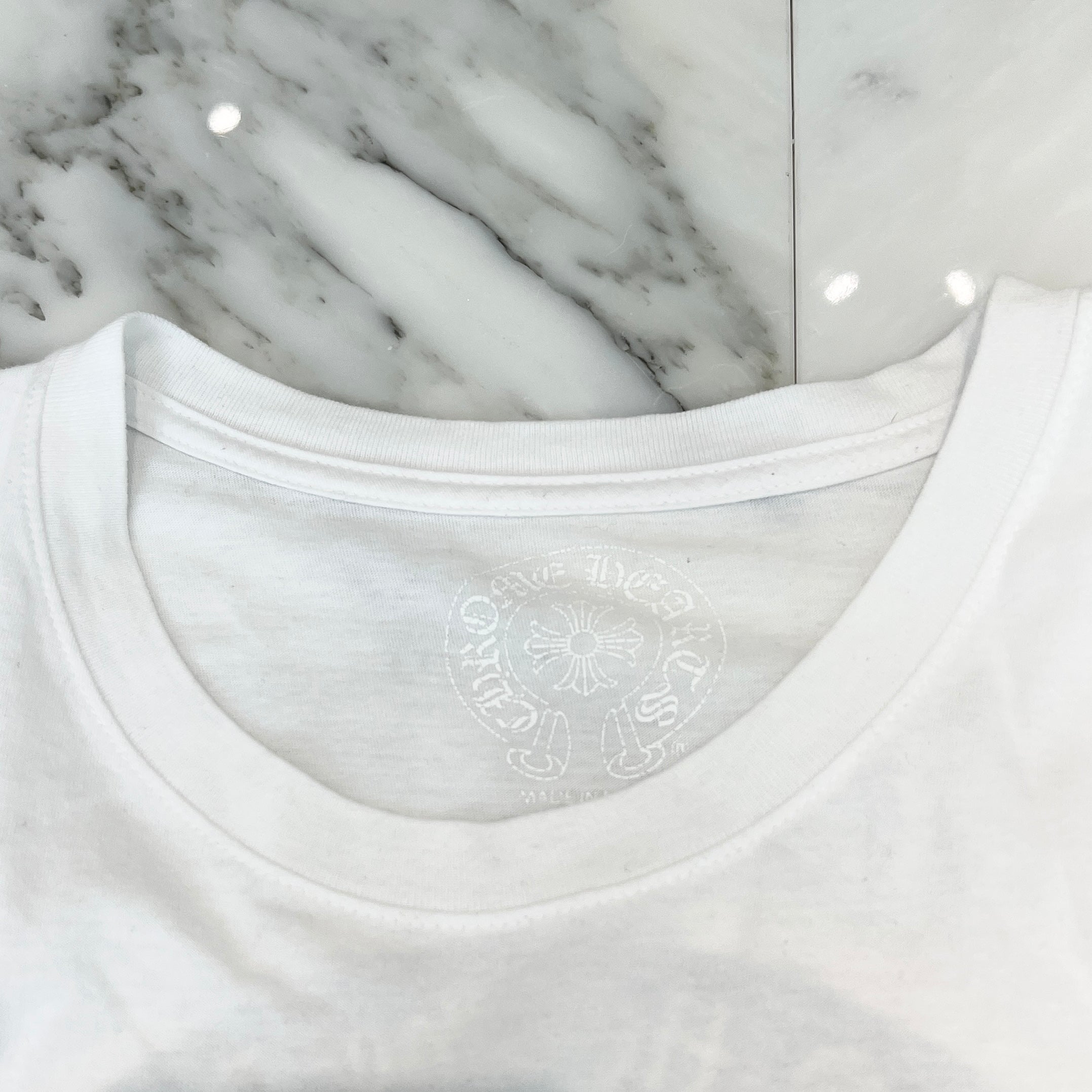 CHROME HEARTS CH Plus Yellow Cross Tee Size XXL クロムハーツ CHプラス イエロークロス Tシャツ サイズXXL