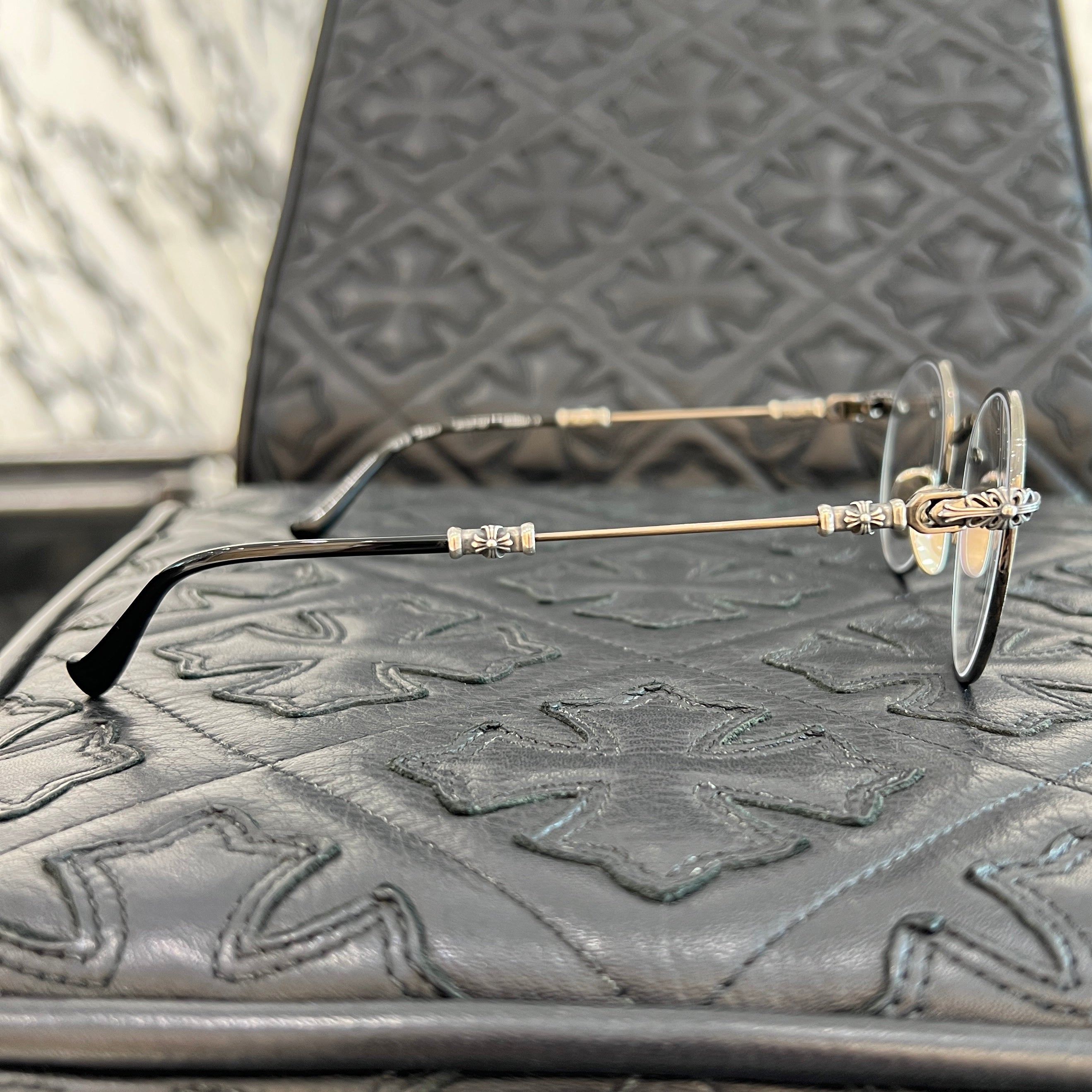 CHROME HEARTS BUBBA-A Sunglasses Size 49□22-145 クロムハーツ BUBBA-A サングラス サイズ49□22-145