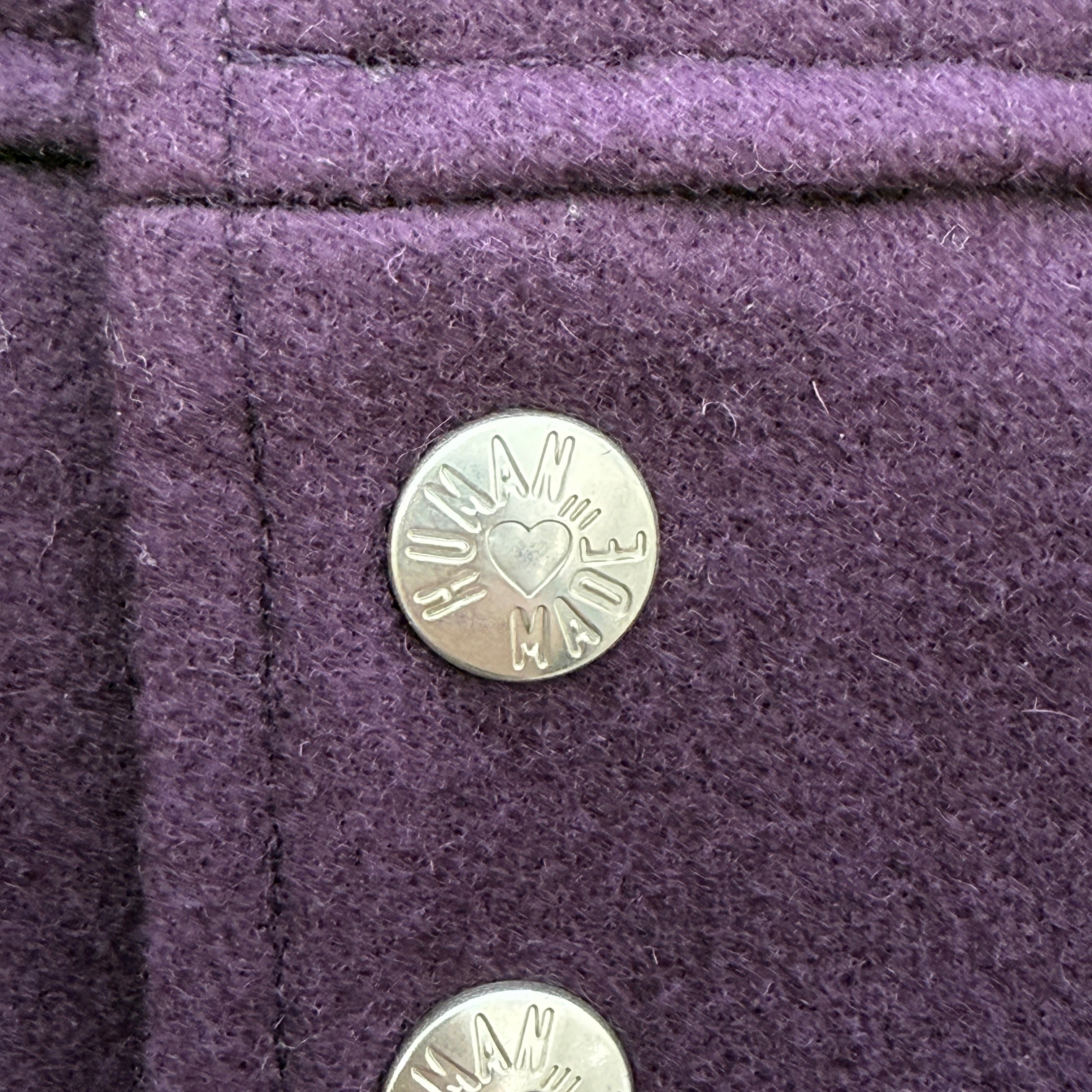 HUMAN MADE 2023AW Varsity Jacket "Purple" HM26JK016 Size XL ヒューマンメイド ヴァーシティジャケット "パープル" サイズXL