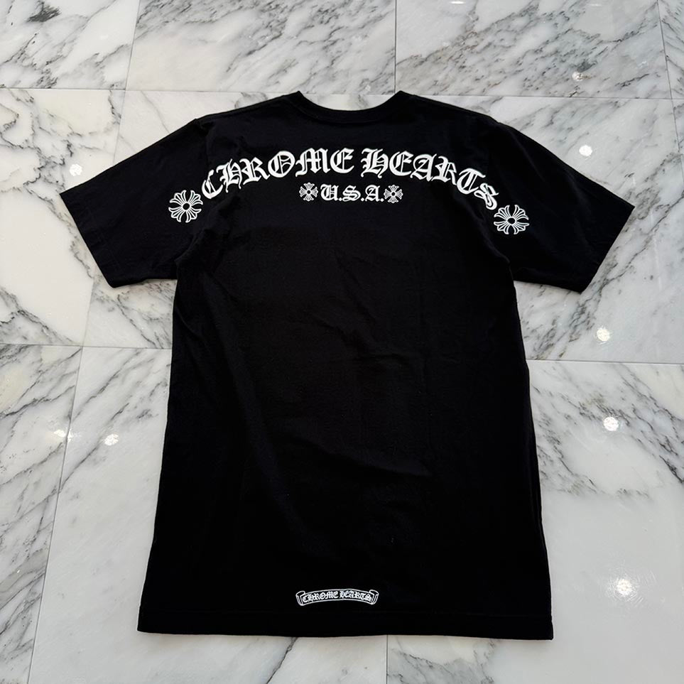 CHROME HEARTS Back Arch USA Logo Tee Size M クロムハーツ バックアーチ USA ロゴ Tシャツ サイズM