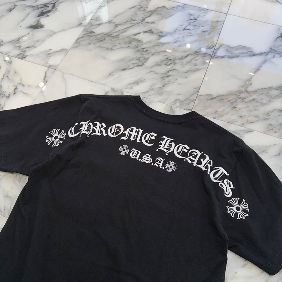 CHROME HEARTS Back Arch USA Logo Tee Size M クロムハーツ バックアーチ USA ロゴ Tシャツ サイズM