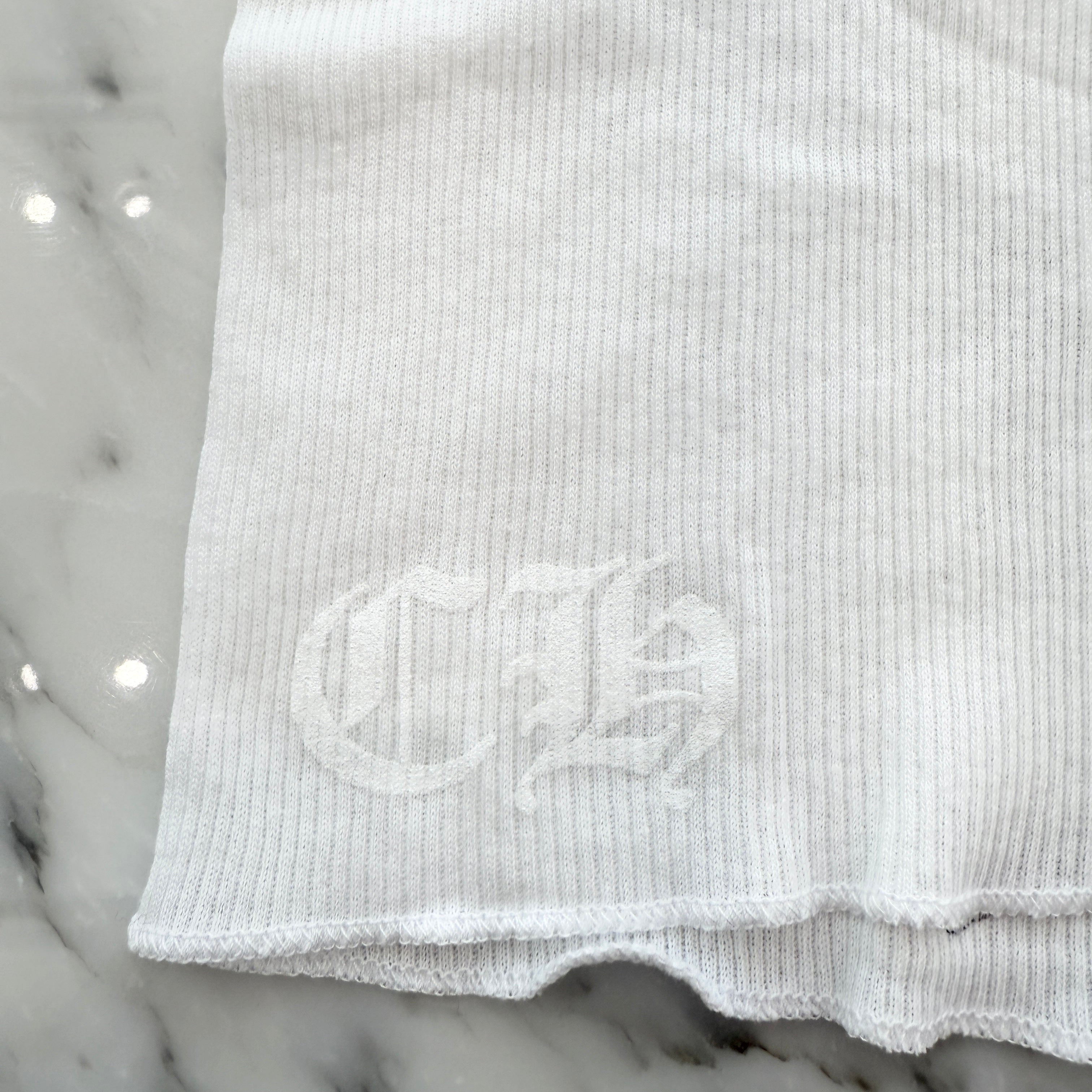 CHROME HEARTS Viny Heart "Love You" Rib Tank Top Size S クロムハ―ツ ヴィニーハート "ラブユー" リブ タンクトップ サイズS