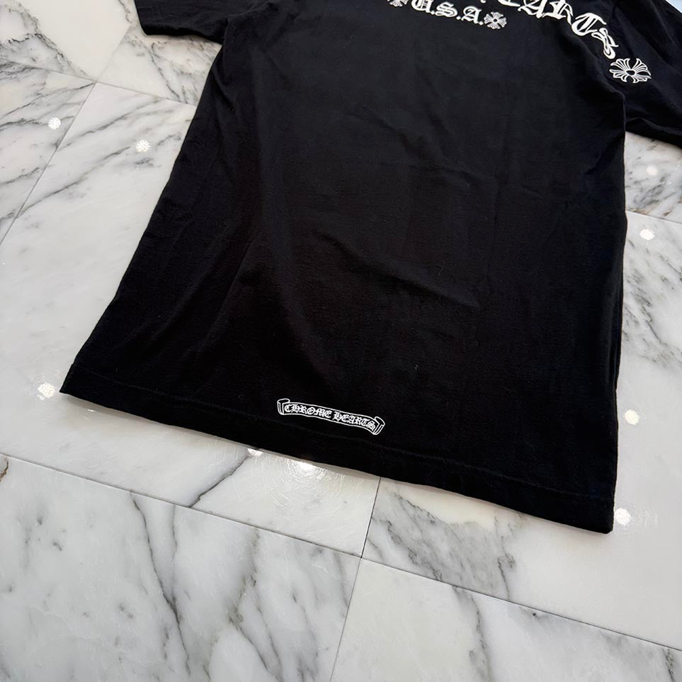 CHROME HEARTS Back Arch USA Logo Tee Size M クロムハーツ バックアーチ USA ロゴ Tシャツ サイズM