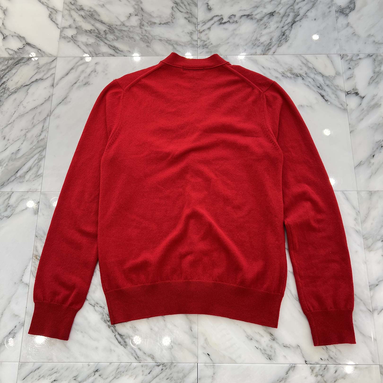 CHROME HEARTS × COMME des GARCONS Cross Ball Button Cashmere Knit Cardigan Size M クロムハーツ × コムデギャルソン クロスボールボタン カシミア ニットカーディガン サイズM