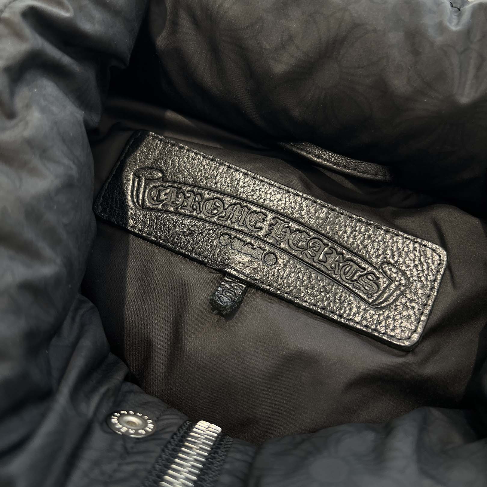 CHROME HEARTS CH Plus Stiff Down Vest Size S クロムハーツ CHプラス スティッフ ダウンベスト サイズS