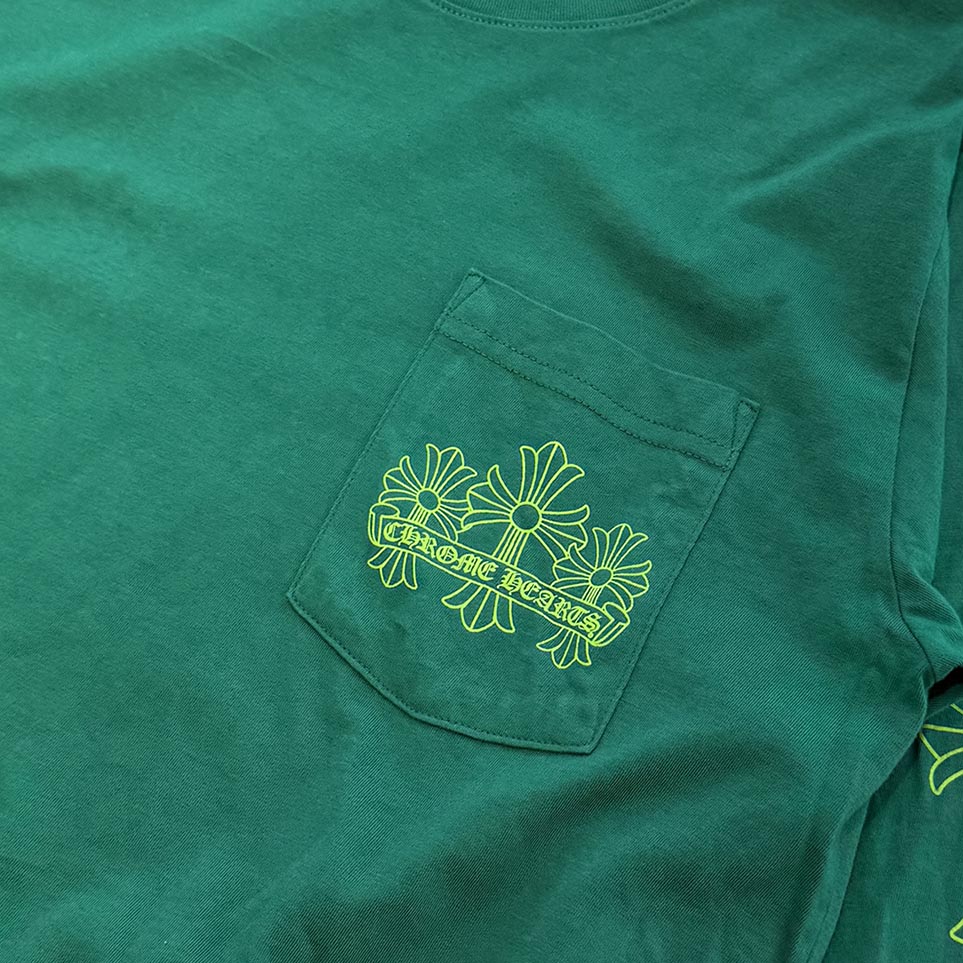 CHROME HEARTS Cemetery Cross Print Long Sleeve Tee Size M クロムハーツ セメタリークロスプリント ロングスリーブTシャツ サイズM