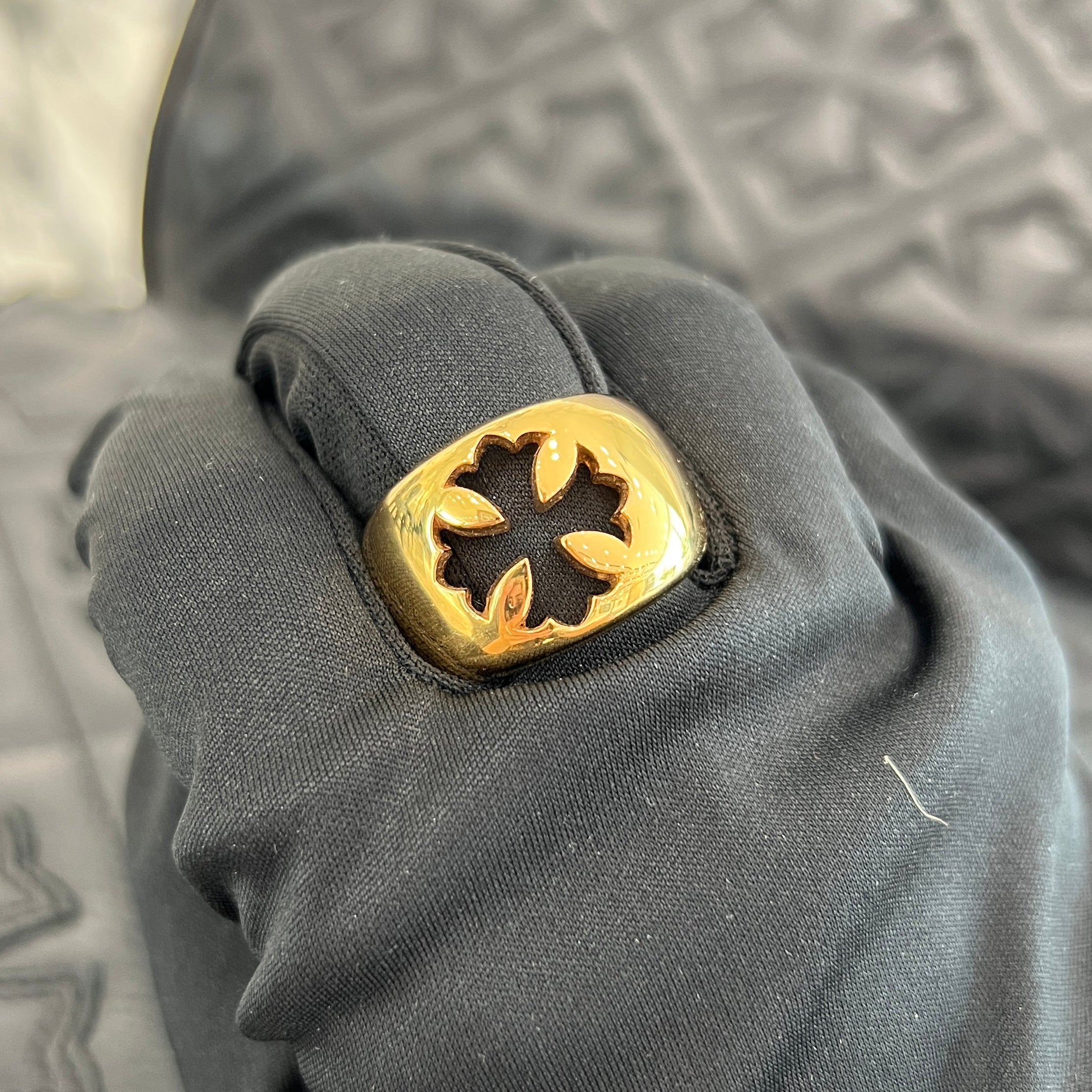 CHROME HEARTS 22K Negative Space CH Plus Ring Size 20号 クロムハーツ 22K ネガティブ スペース CHプラス リング サイズ20号