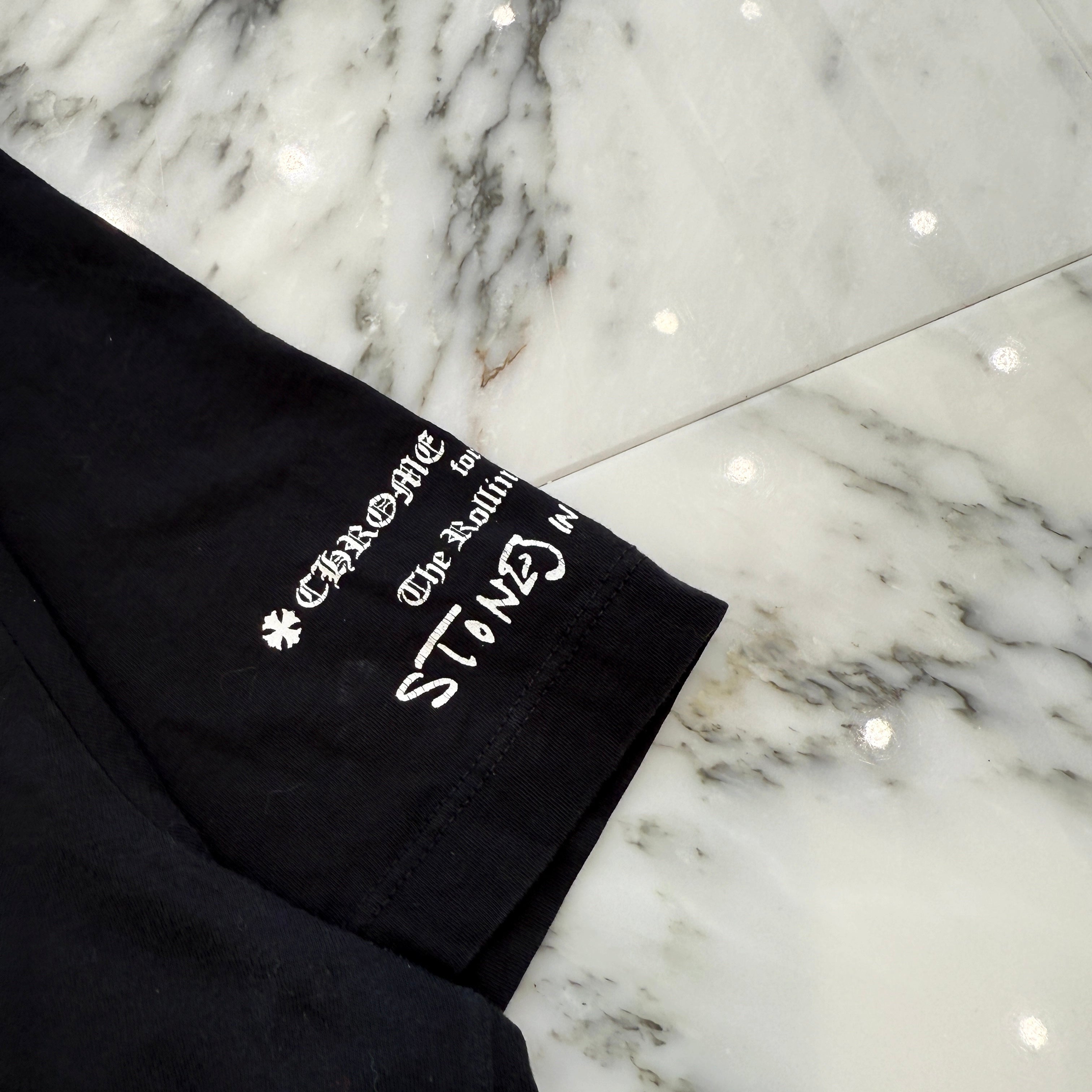 CHROME HEARTS × The Rolling Stones AOYAMA Limited Stones × Exile Tee Size L クロムハーツ × ザ ローリングストーンズ 青山限定 ストーンズ×エグザイル Tシャツ サイズL