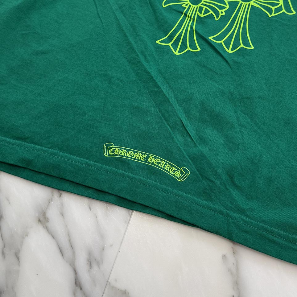 CHROME HEARTS Cemetery Cross Print Long Sleeve Tee Size M クロムハーツ セメタリークロスプリント ロングスリーブTシャツ サイズM