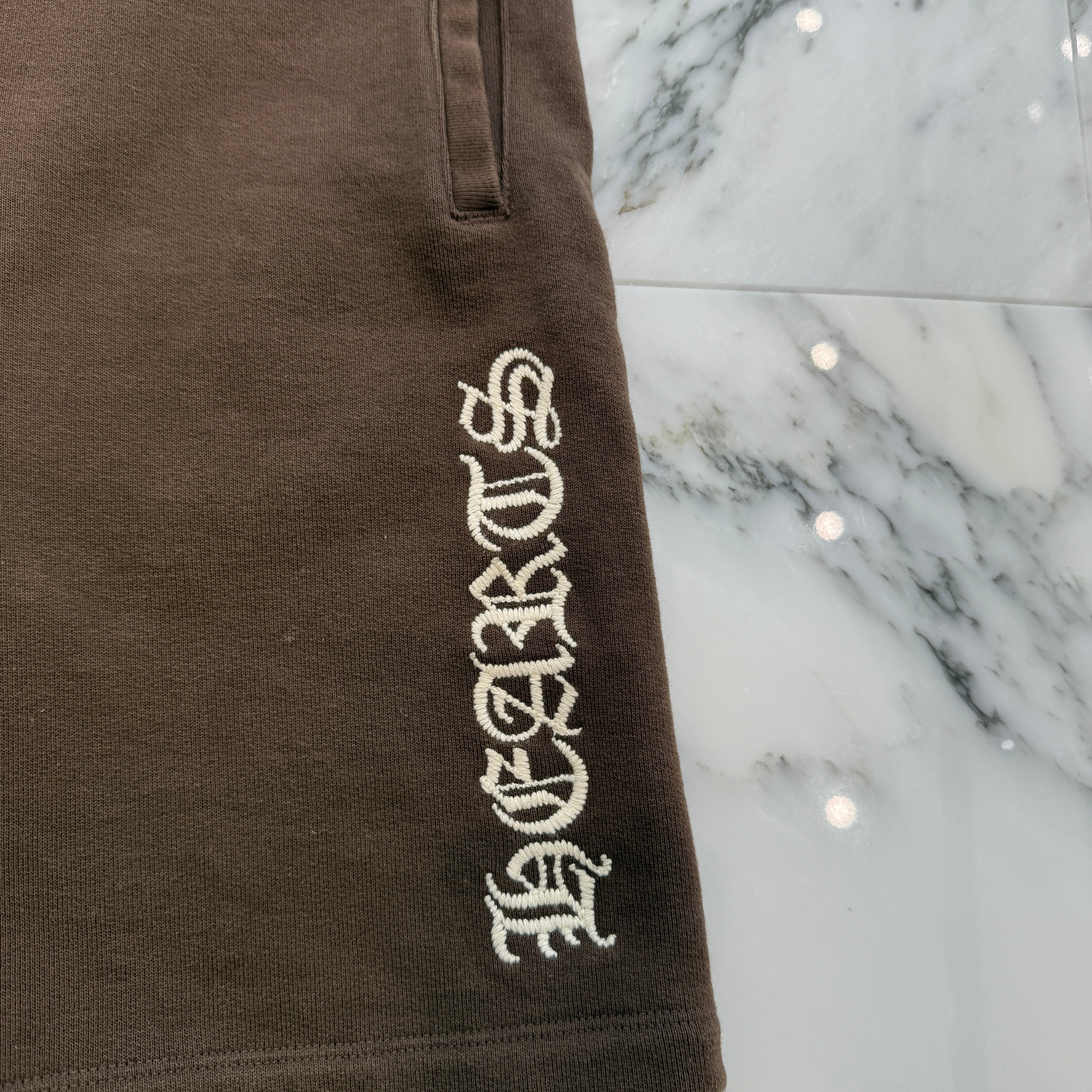 CHROME HEARTS Y NOT SLO RIDE Logo Sweat Half Pants Size S クロム
