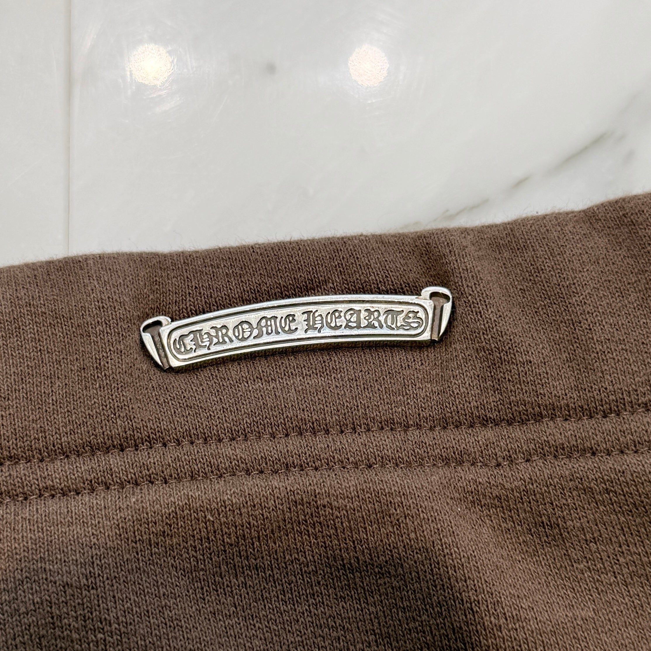 CHROME HEARTS Y NOT SLO RIDE Logo Sweat Half Pants Size S クロムハーツ ワイノット スローライド ロゴ スウェットハーフパンツ サイズS