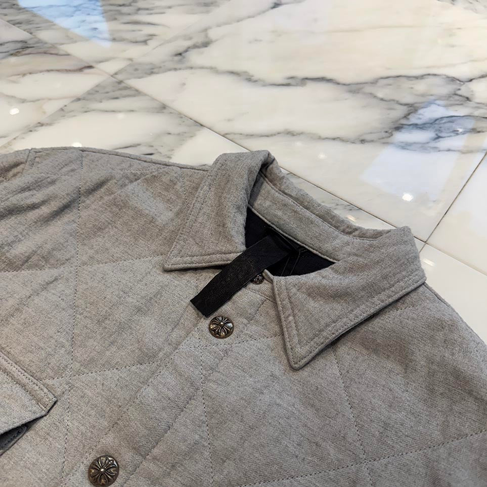 CHROME HEARTS Y NOT WORK DOG Quilting Cotton Jacket Size XL クロムハーツ ワイノット ワークドッグ キルティング コットンジャケット サイズXL