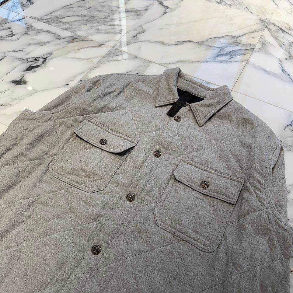 CHROME HEARTS Y NOT WORK DOG Quilting Cotton Jacket Size XL クロムハーツ ワイノット ワークドッグ キルティング コットンジャケット サイズXL