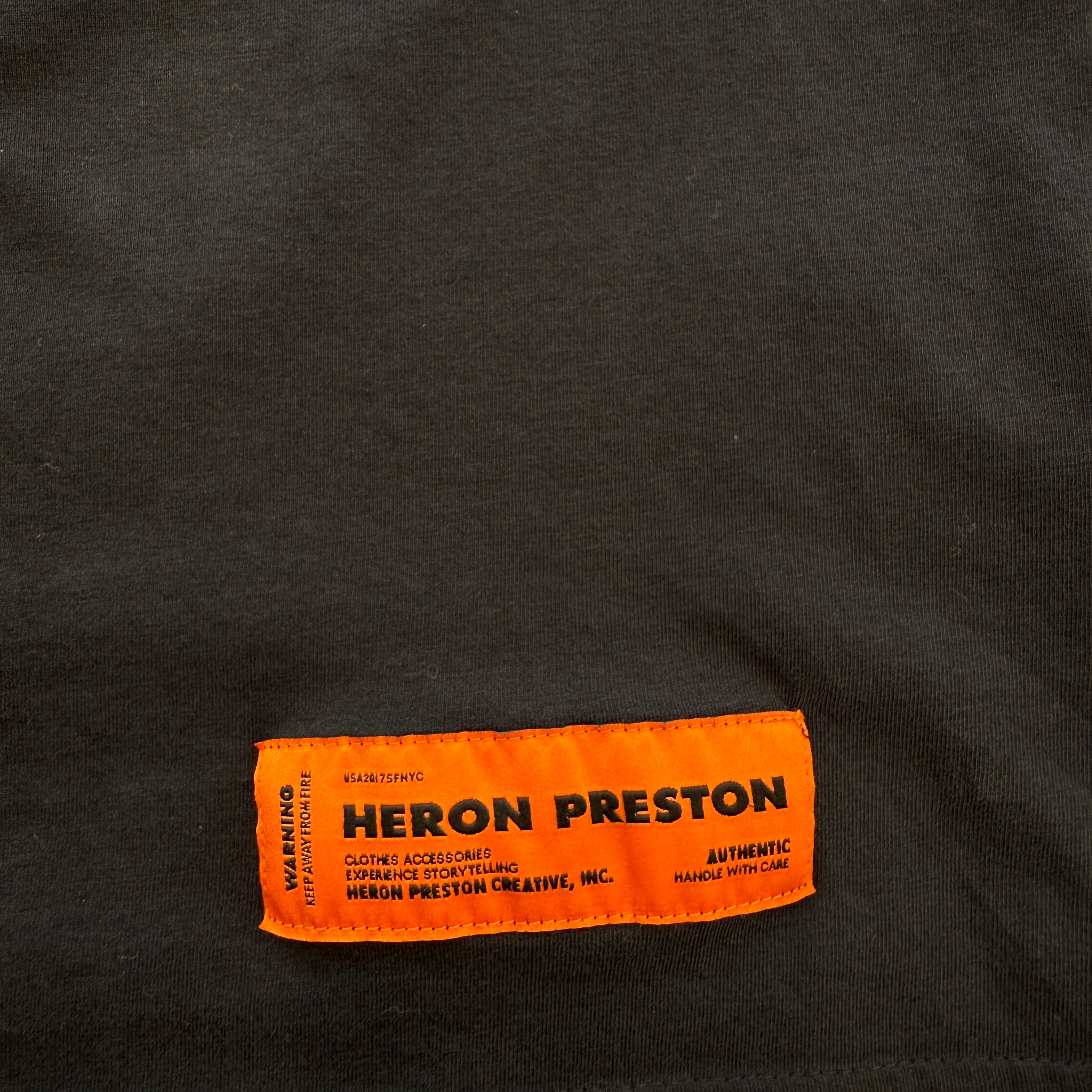 HERON PRESTON 2018SS Heron Print Oversized Tee Size M ヘロンプレストン ヘロンプリント オーバーサイズド Tシャツ サイズM