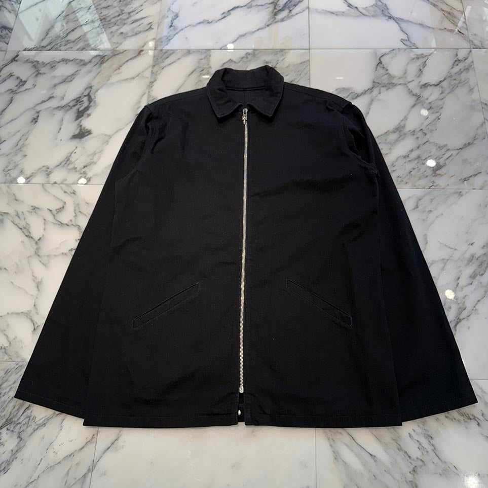 CHROME HEARTS Back Fleury Dagger Zip Denim Jacket Size XL クロムハーツ バックフレアニー ダガージップ デニムジャケット サイズXL