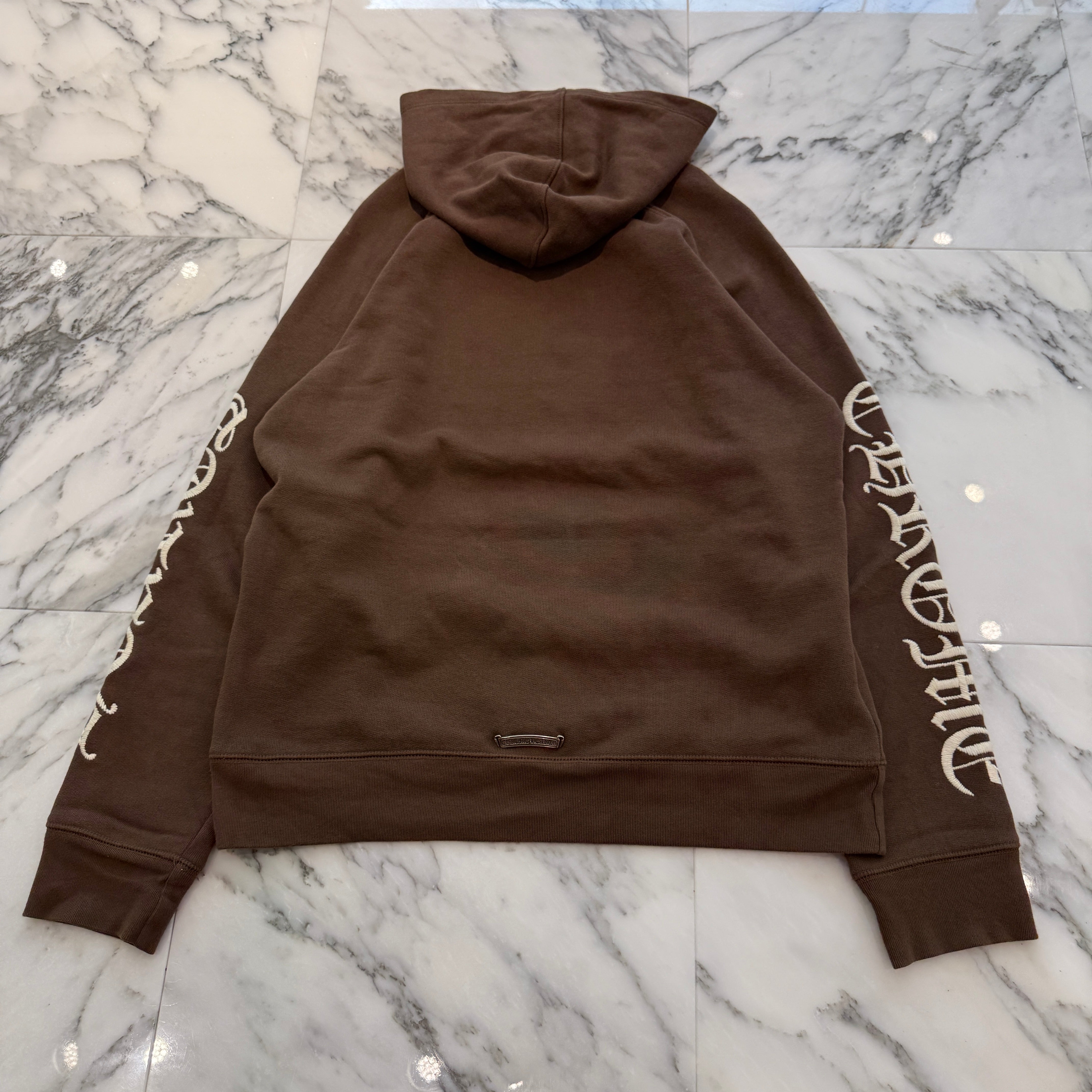 CHROME HEARTS Y NOT SLO RIDE CH Embroidery Pullover Hoodie Size L クロムハーツ ワイノット スロライド CH刺繍 プルオーバーフーディー サイズL