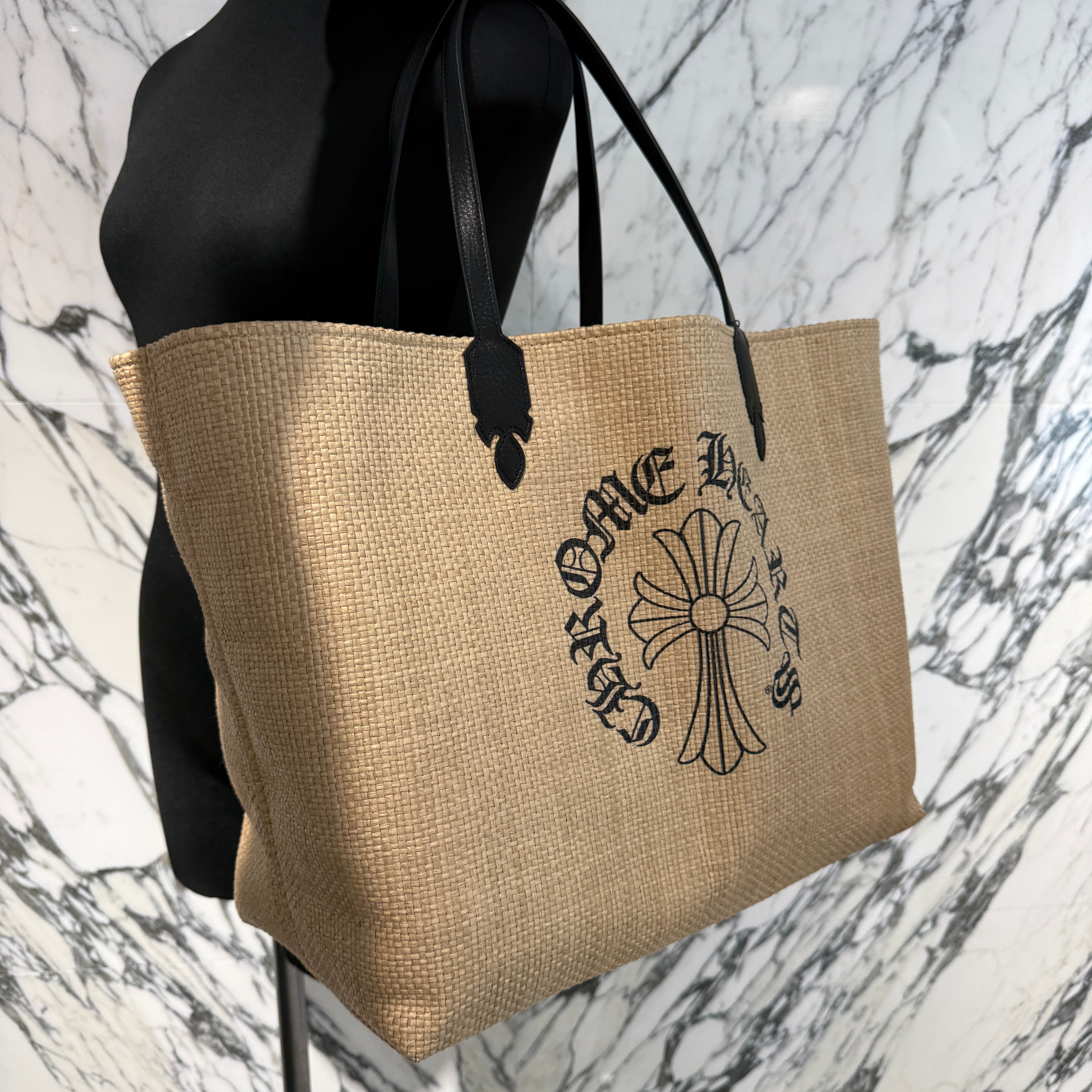 CHROME HEARTS CH Cross Print Large Beaches Bag クロムハーツ CHクロス プリント ラージ ビーチバッグ