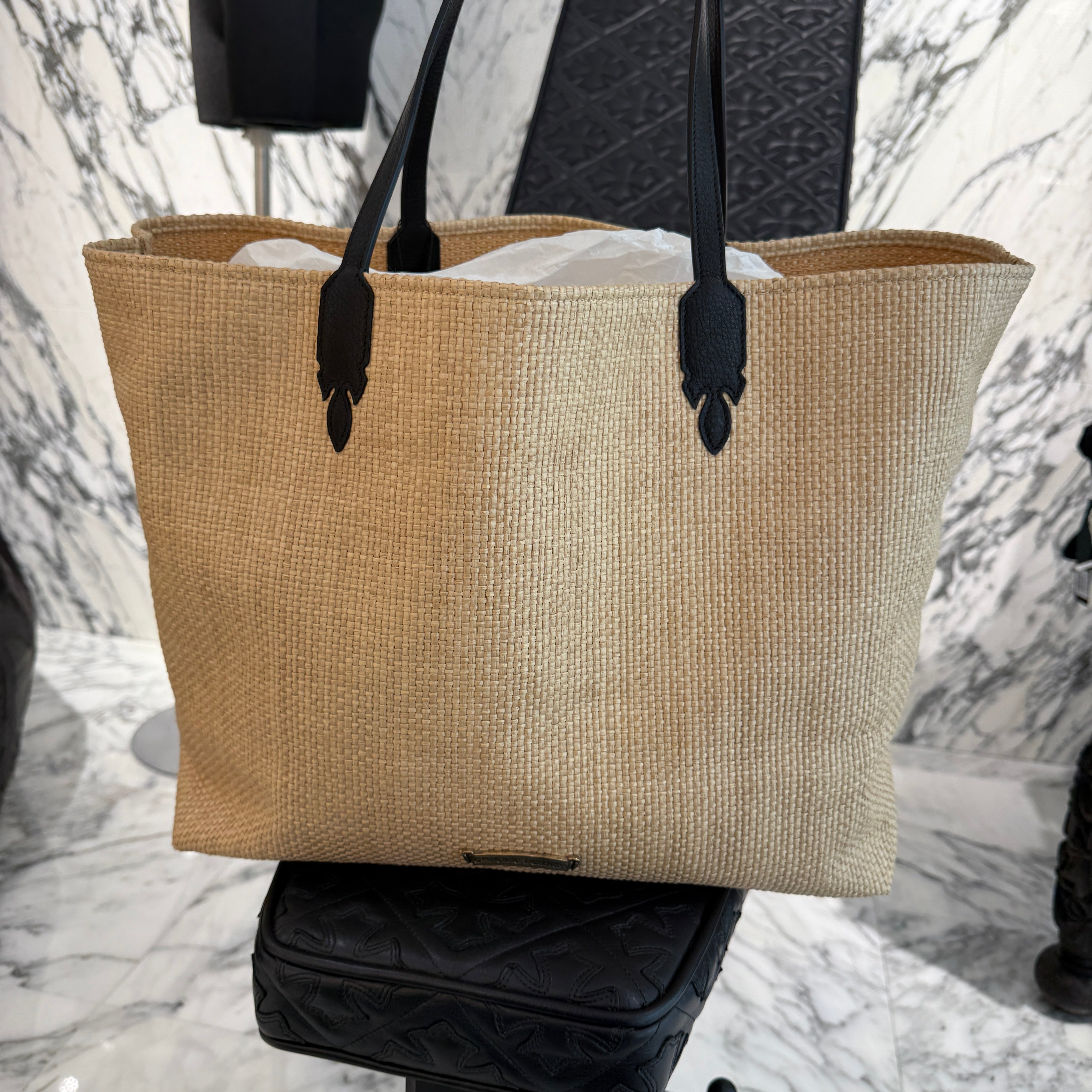 CHROME HEARTS CH Cross Print Large Beaches Bag クロムハーツ CHクロス プリント ラージ ビーチバッグ