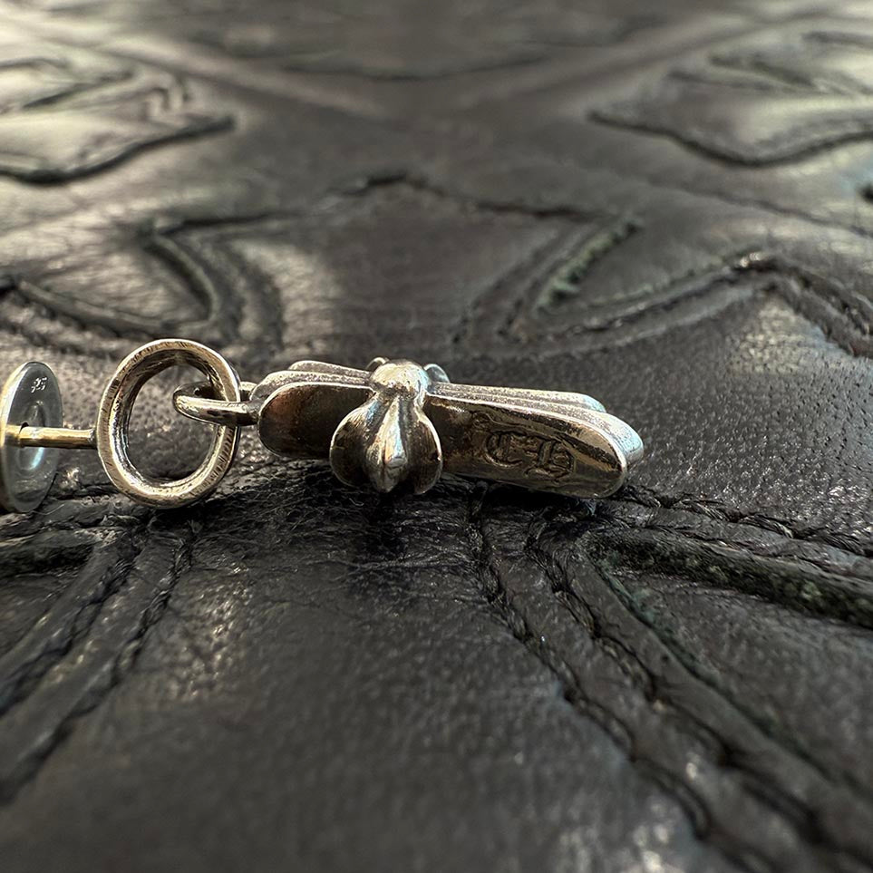 CHROME HEARTS Baby Fat Cross Earring クロムハーツ ベイビーファットクロス ピアス