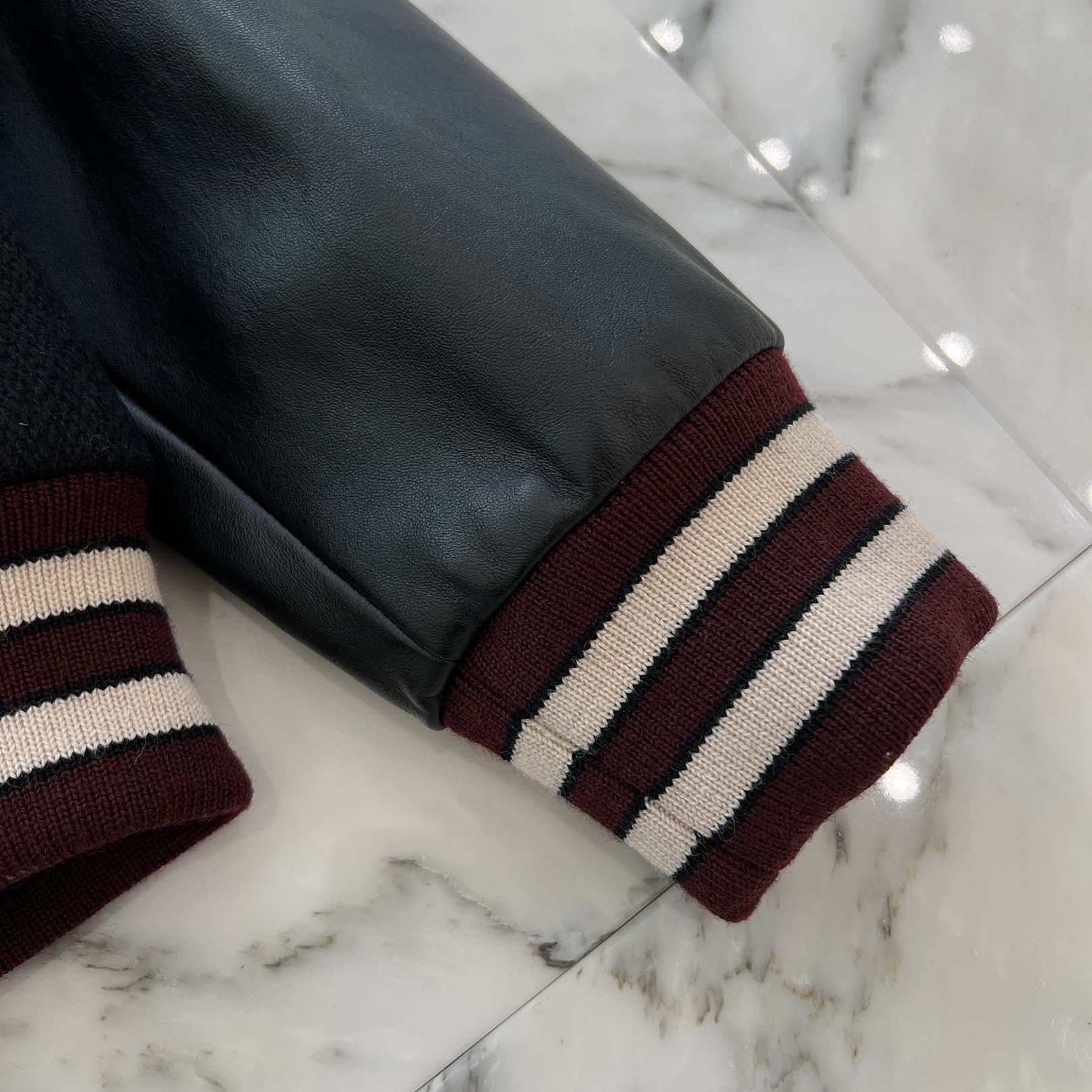 CELINE 2022SS Classic Wool Teddy Jacket 2V29T896C.14BU Size 52 セリーヌ クラシック ウール テディジャケット サイズ52