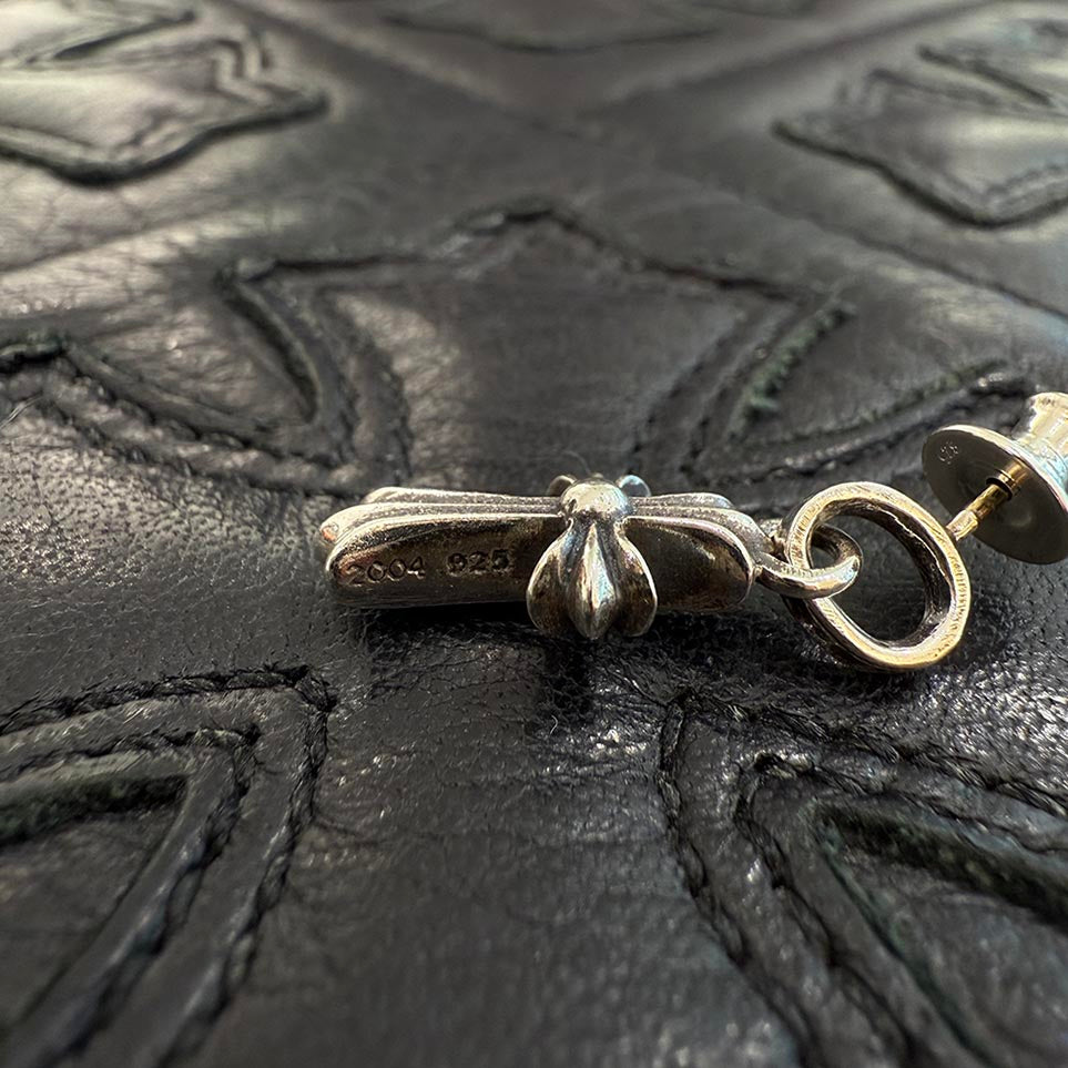 CHROME HEARTS Baby Fat Cross Earring クロムハーツ ベイビーファットクロス ピアス