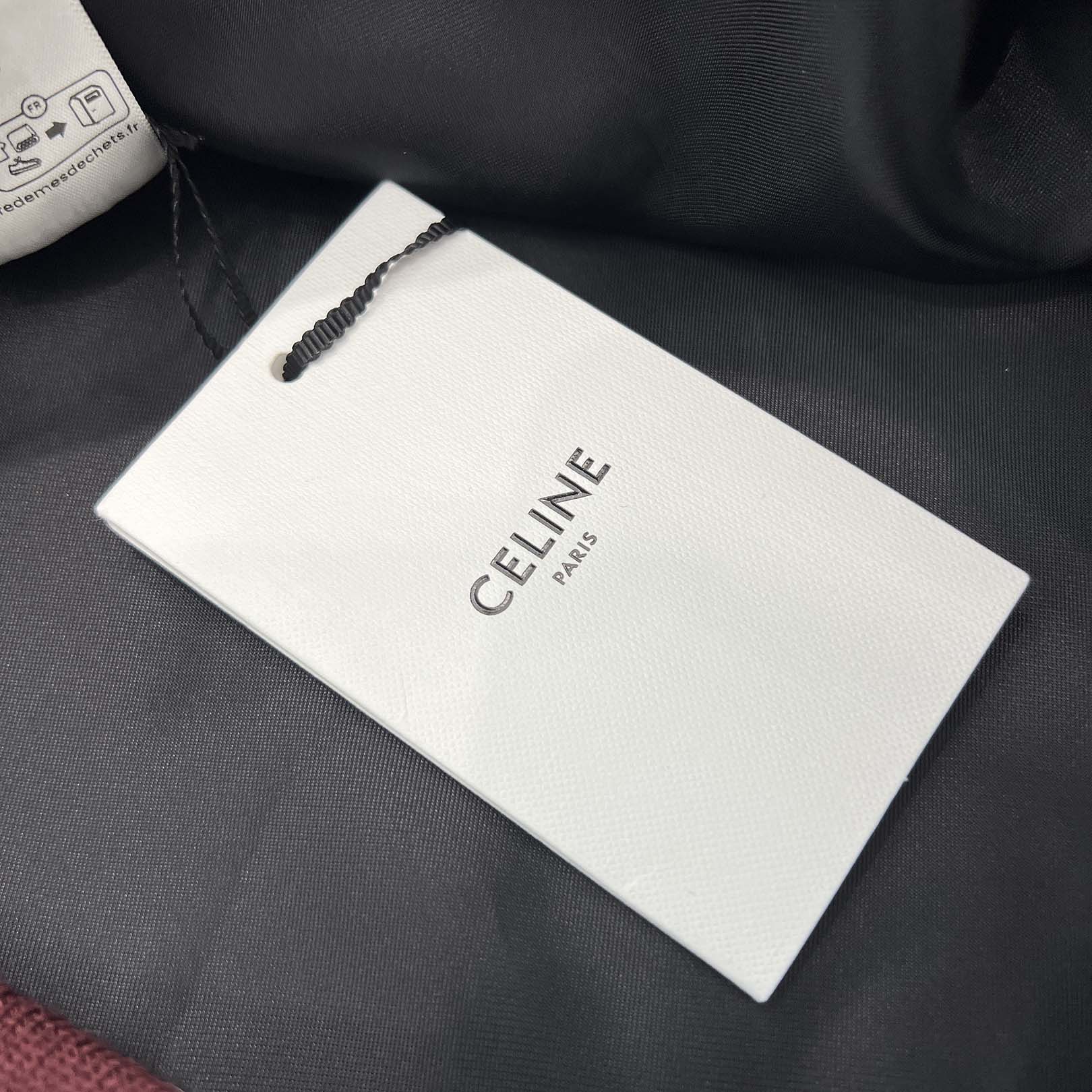 CELINE 2022SS Classic Wool Teddy Jacket 2V29T896C.14BU Size 52 セリーヌ クラシック ウール テディジャケット サイズ52