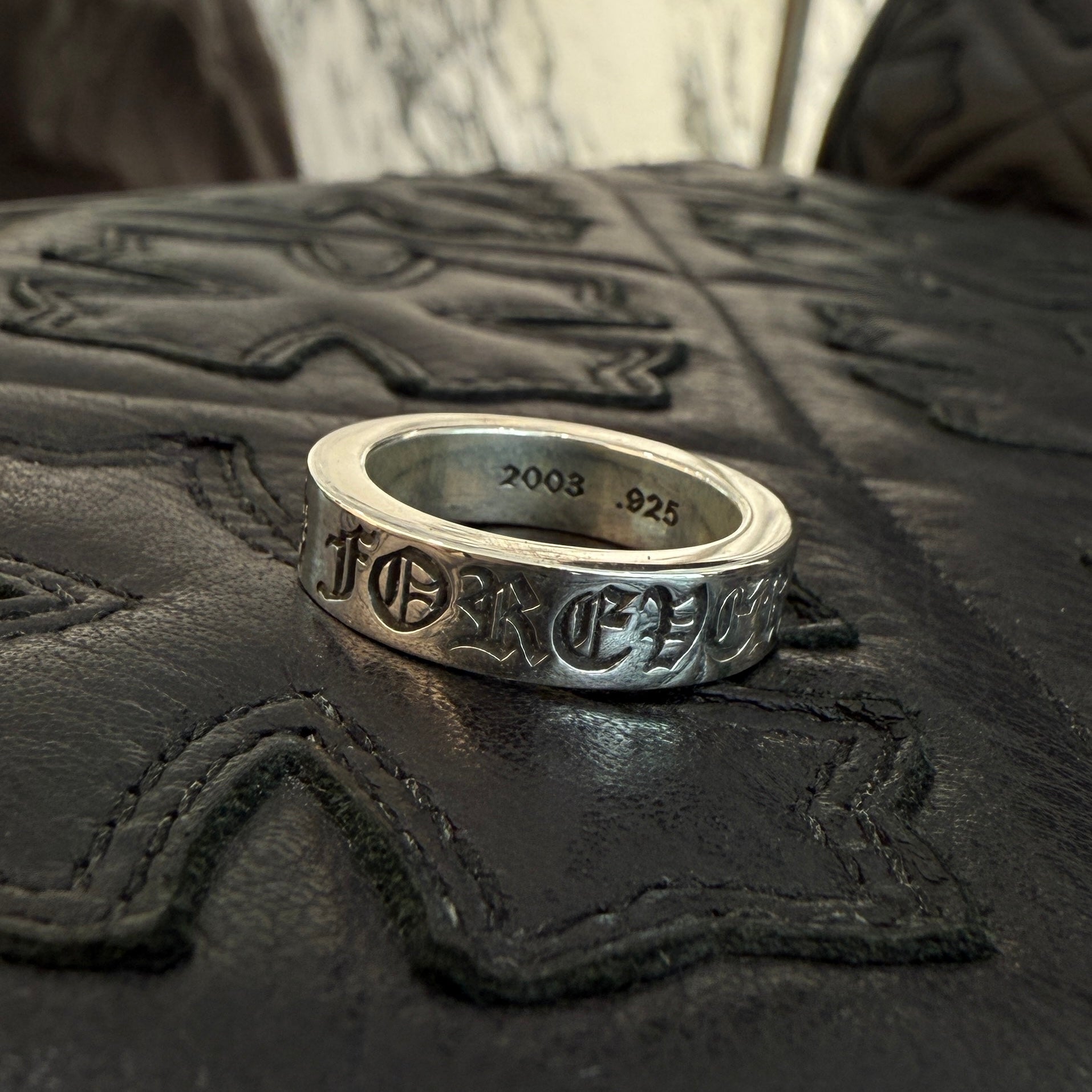 CHROME HEARTS 6mm SPACER FOREVER Ring Size 14号 クロムハーツ 6mm スペーサー フォーエバー リング サイズ14号