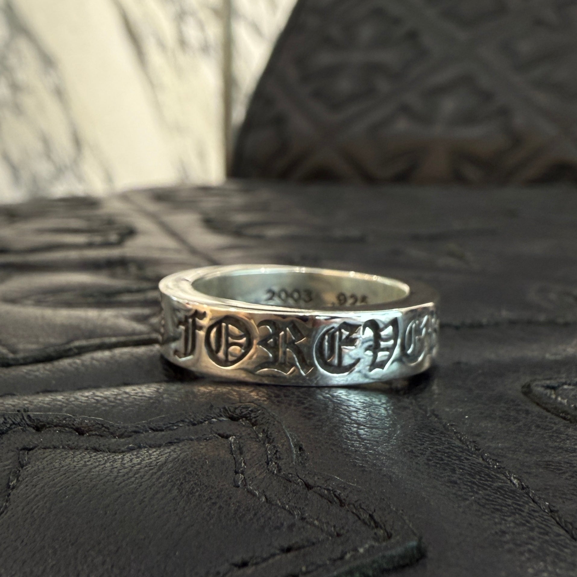 CHROME HEARTS 6mm SPACER FOREVER Ring Size 14号 クロムハーツ 6mm スペーサー フォーエバー リング サイズ14号