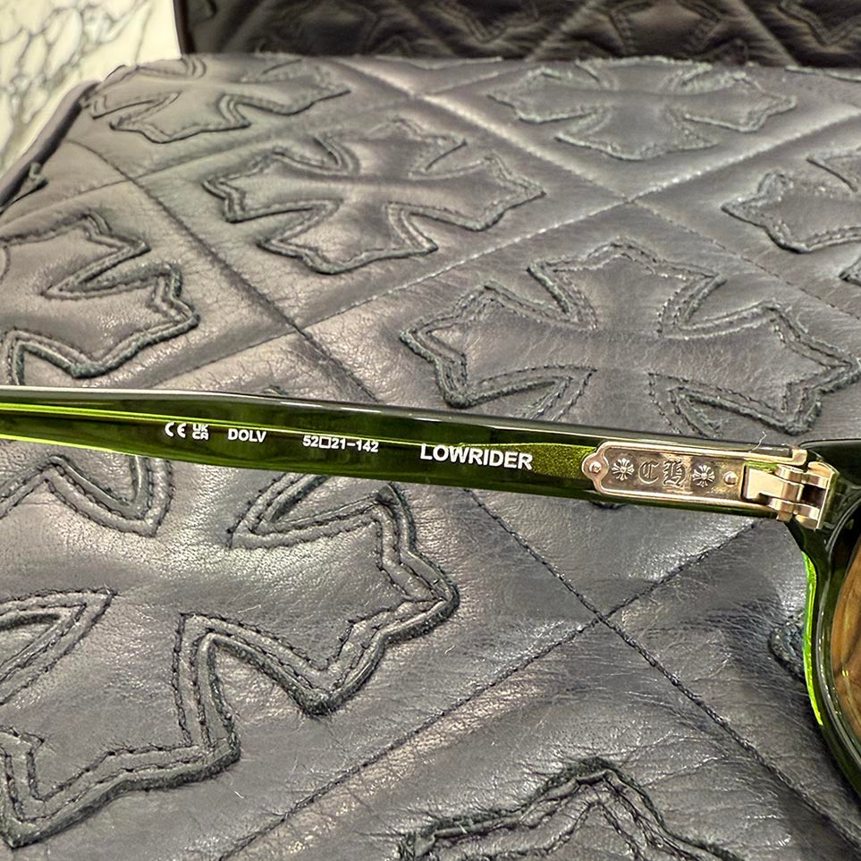 CHROME HEARTS LOWRIDER Sunglasses Size 52口21-142 クロムハーツ ローライダー サングラス サイズ52口21-142