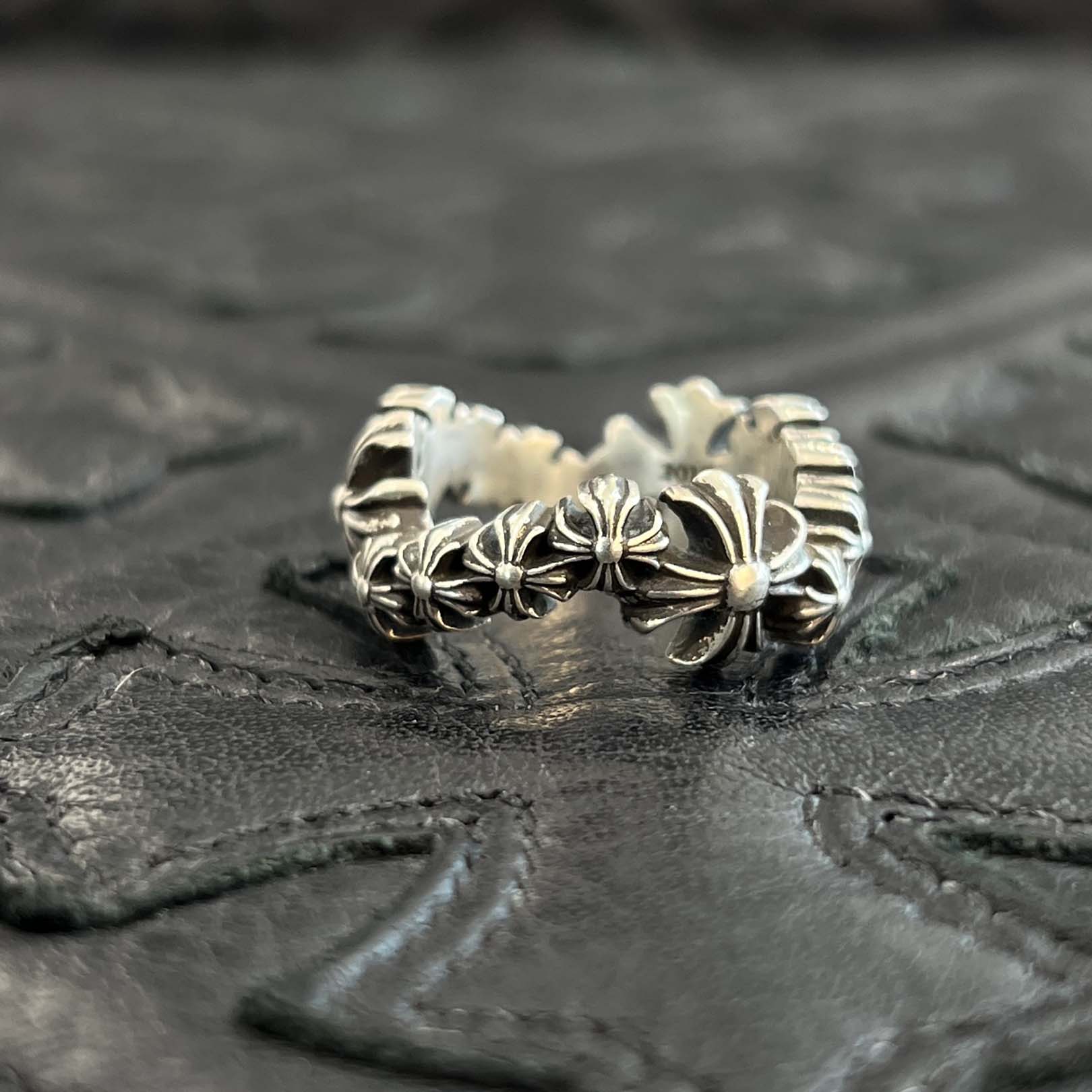 CHROME HEARTS CH PLUS Wave Ring Size 16号 クロムハーツ CHプラス ウェーブ リング サイズ16号