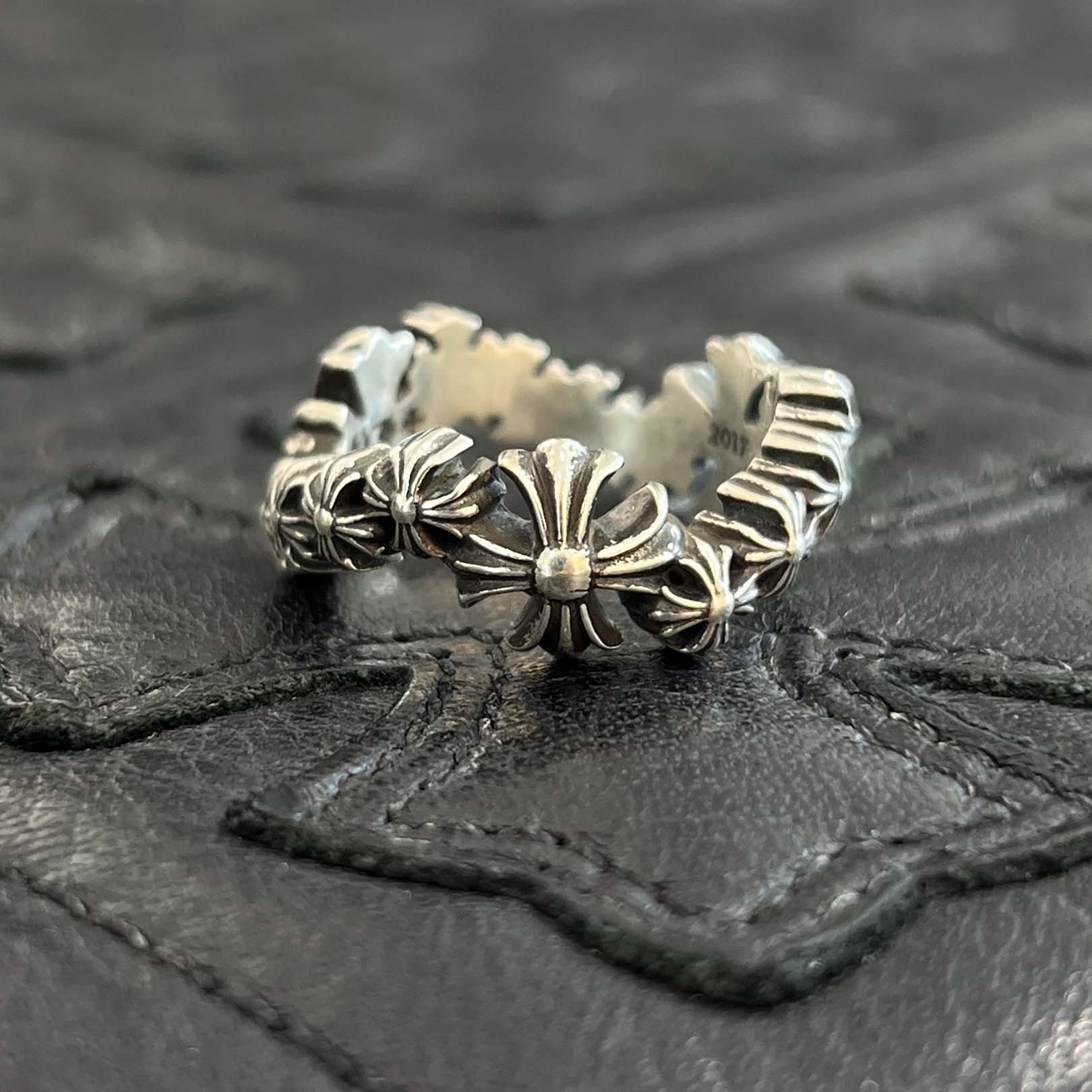 CHROME HEARTS CH PLUS Wave Ring Size 16号 クロムハーツ CHプラス ウェーブ リング サイズ16号