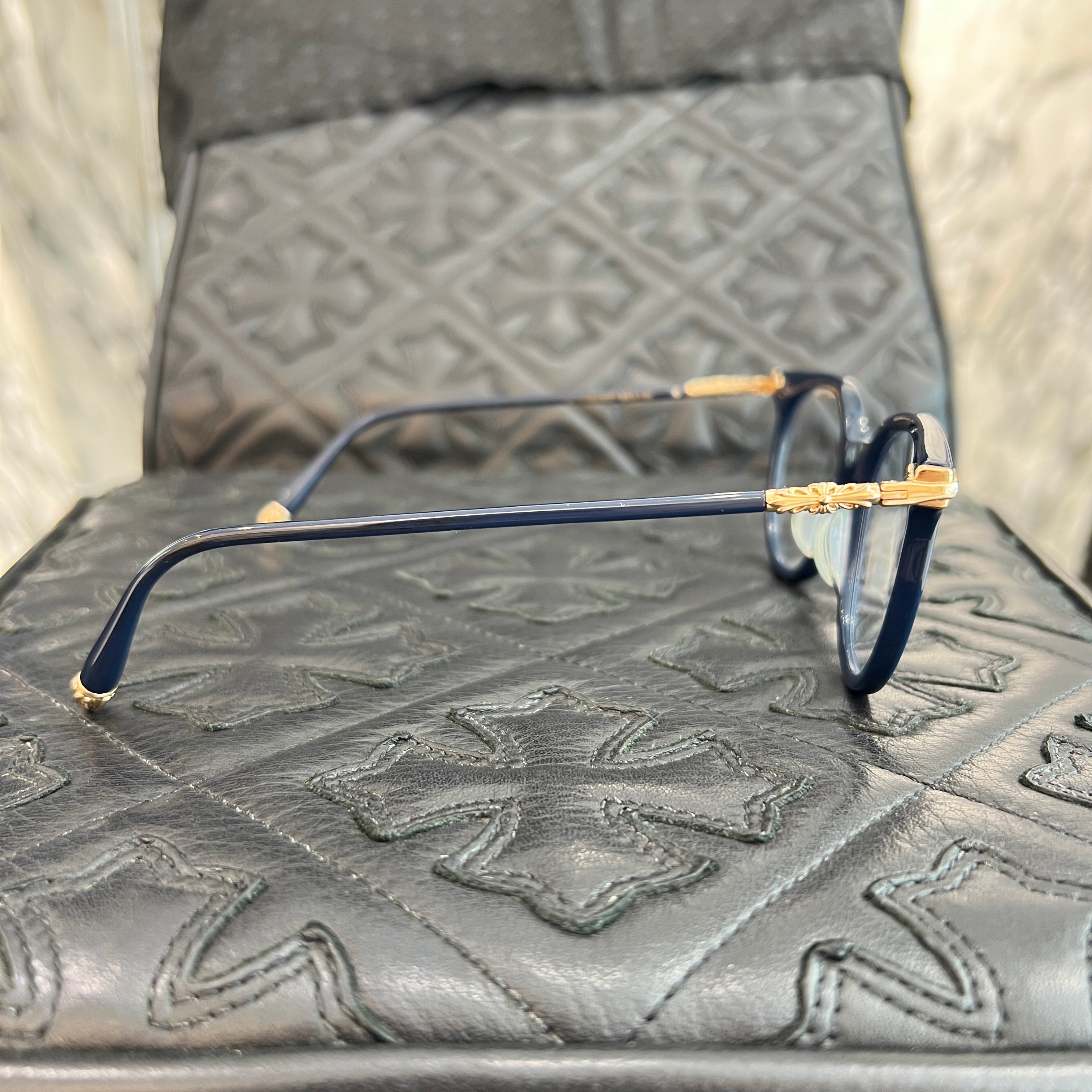 CHROME HEARTS BLUEBERRY MUFFIN Sunglasses Size 49□19-143 クロムハーツ ブルーベリーマフィン サングラス サイズ49□19-143