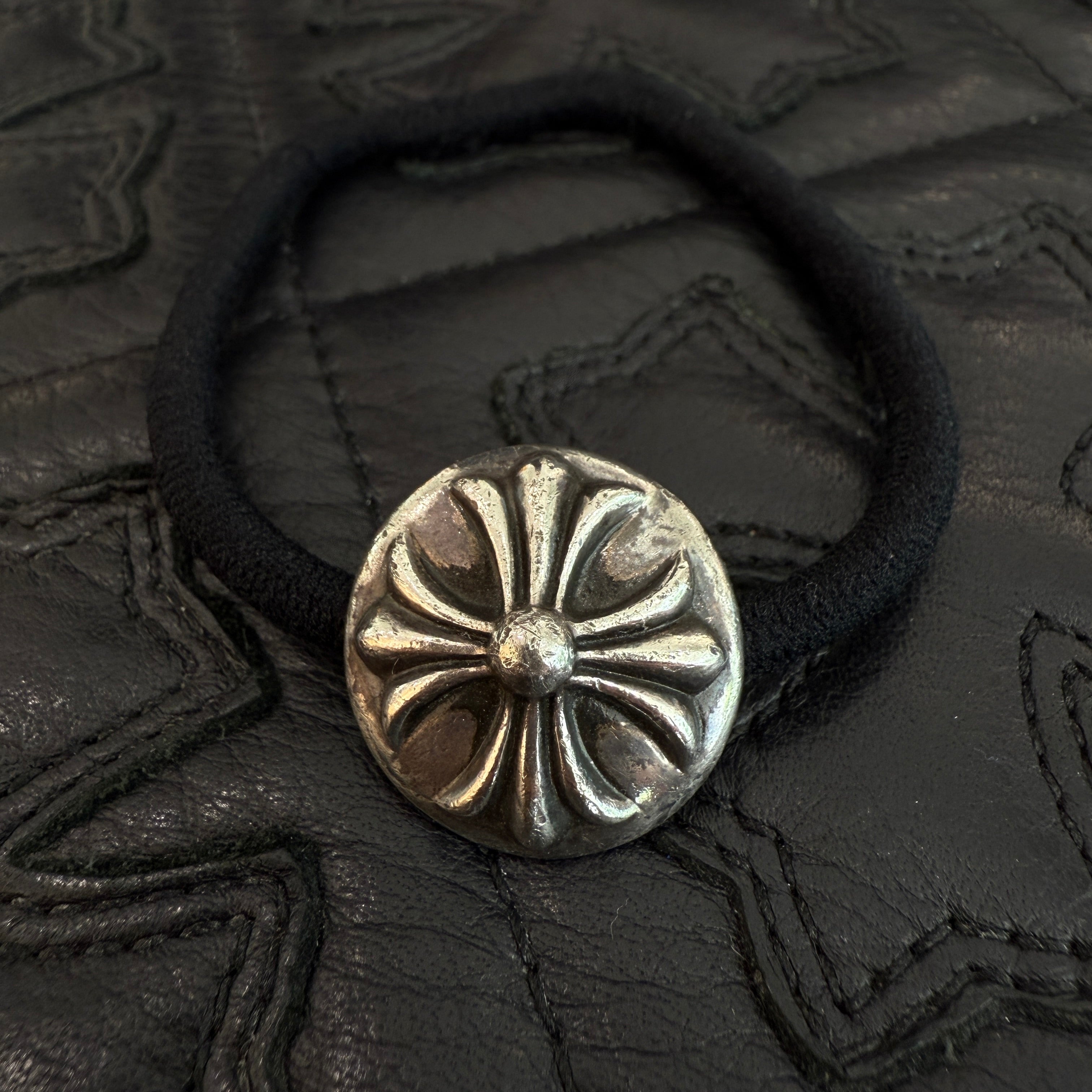 CHROME HEARTS CROSS BALL HAIR BAND クロムハーツ クロスボール ヘアバンド