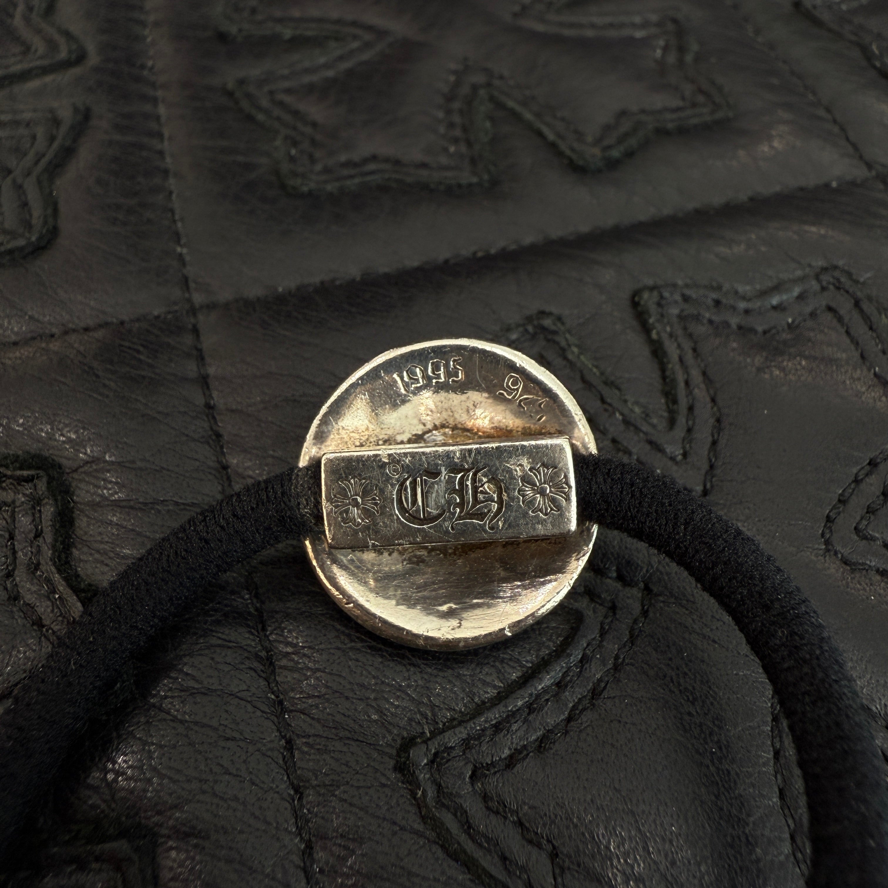 CHROME HEARTS CROSS BALL HAIR BAND クロムハーツ クロスボール ヘアバンド