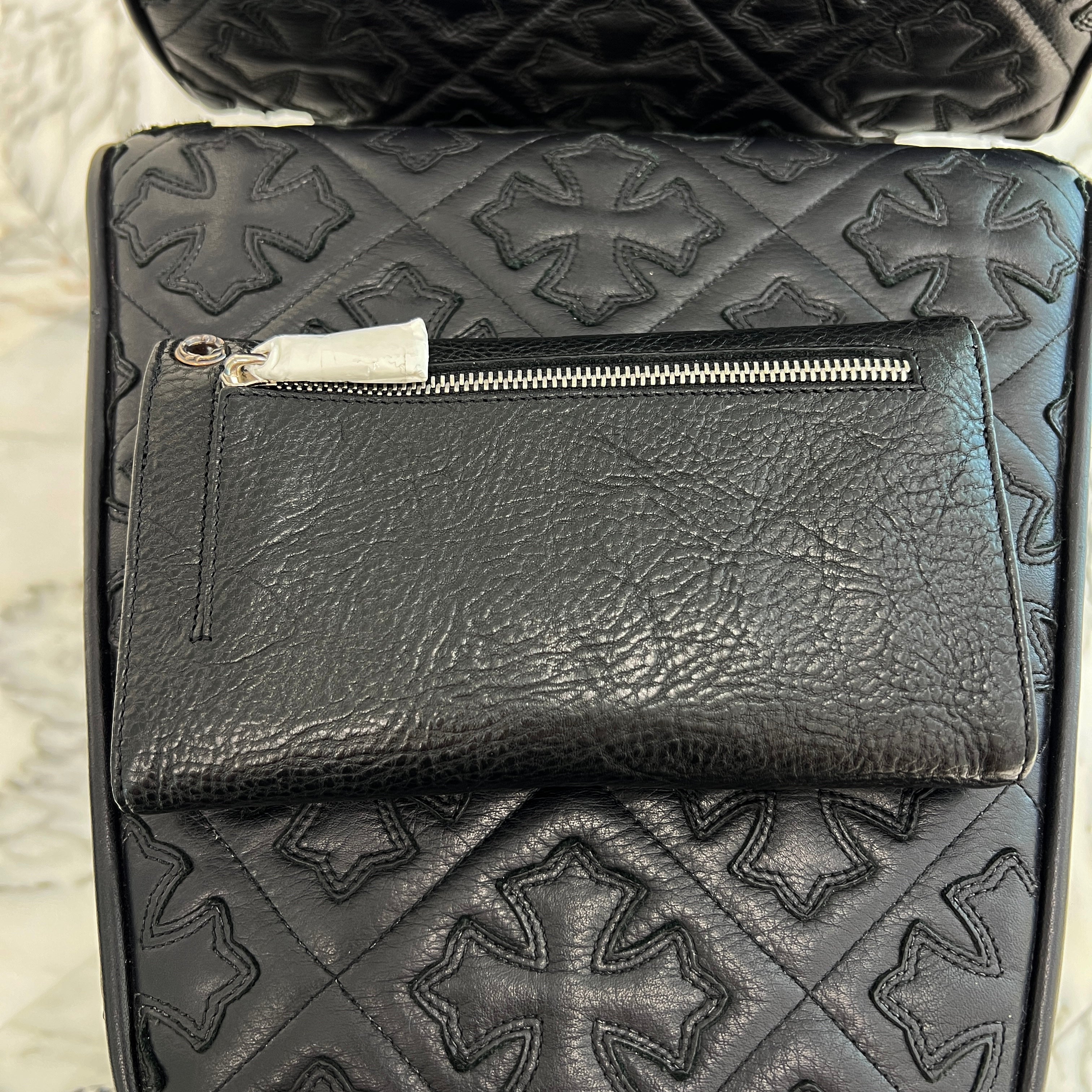 CHROME HEARTS Wave Cross Ball Wallet クロムハーツ ウェーブ クロスボール ウォレット