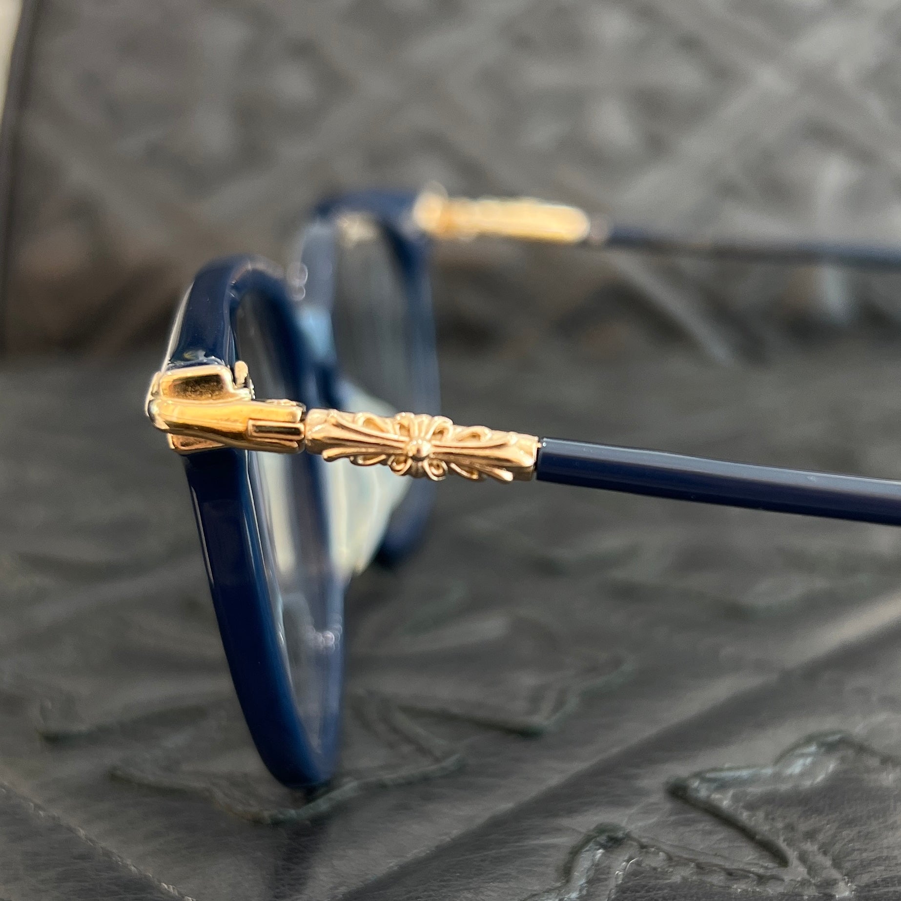 CHROME HEARTS BLUEBERRY MUFFIN Sunglasses Size 49□19-143 クロムハーツ ブルーベリーマフィン サングラス サイズ49□19-143