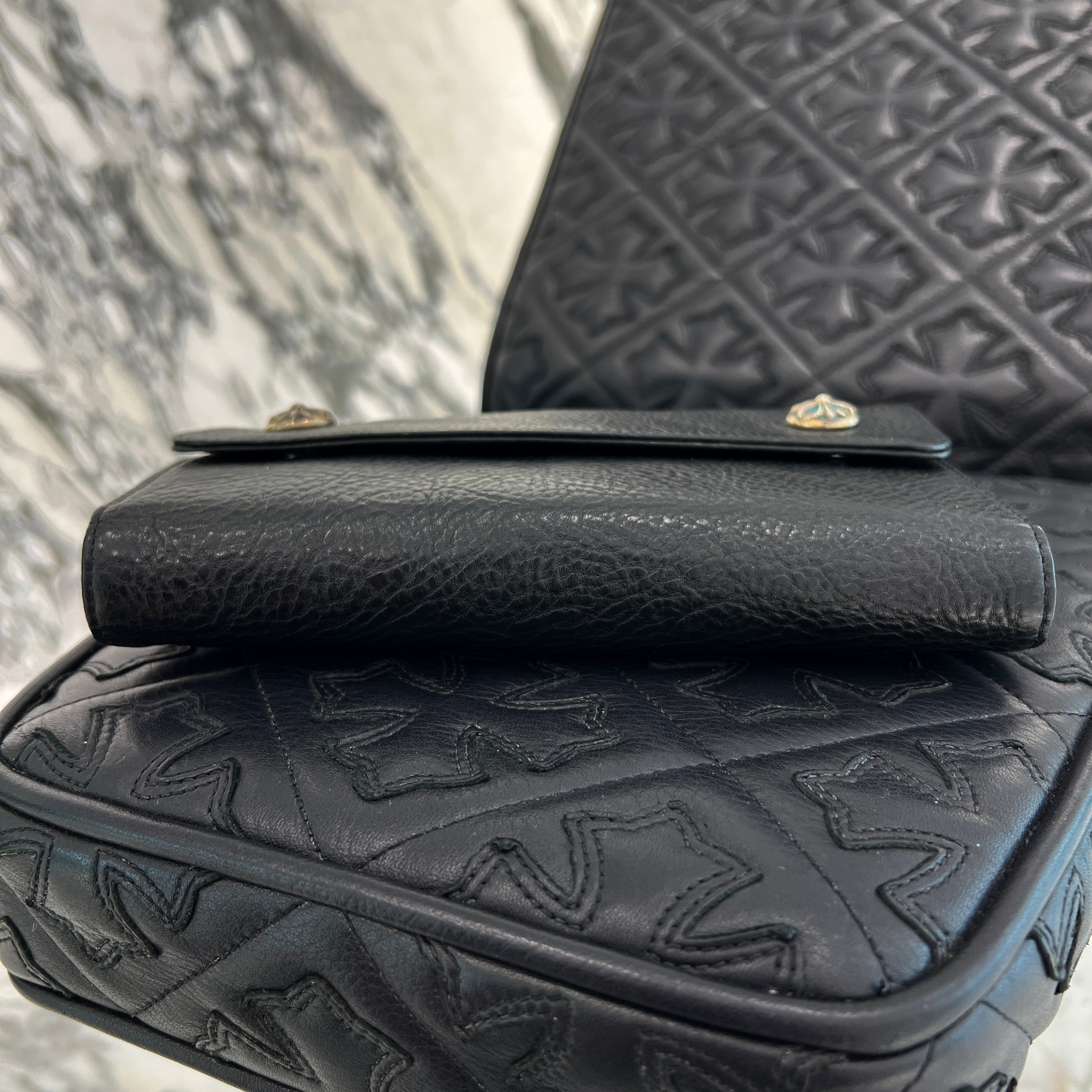 CHROME HEARTS Wave Cross Ball Wallet クロムハーツ ウェーブ クロスボール ウォレット