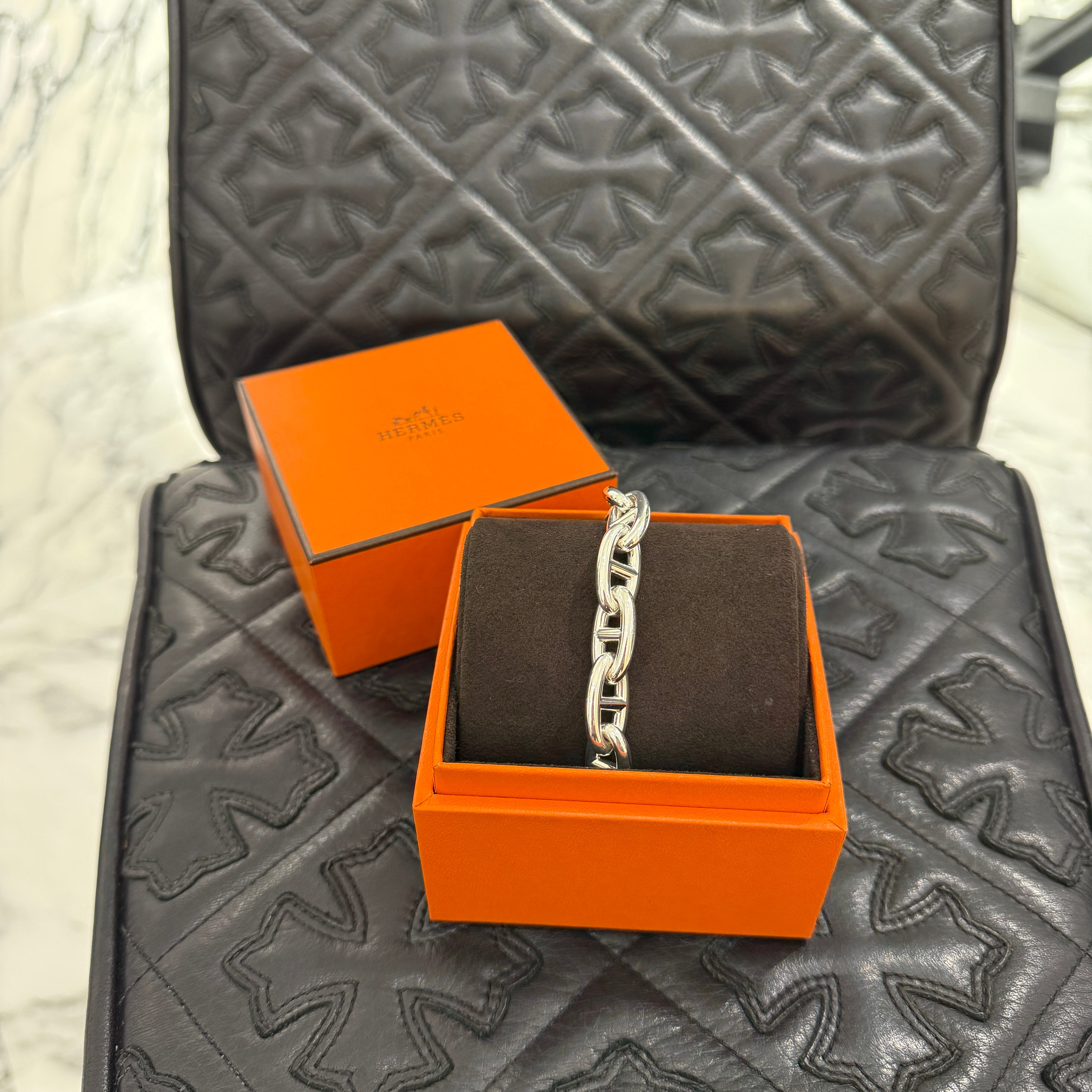 HERMES Chaine d'Ancre GM 13 エルメス シェーヌダンクル GM 13コマ