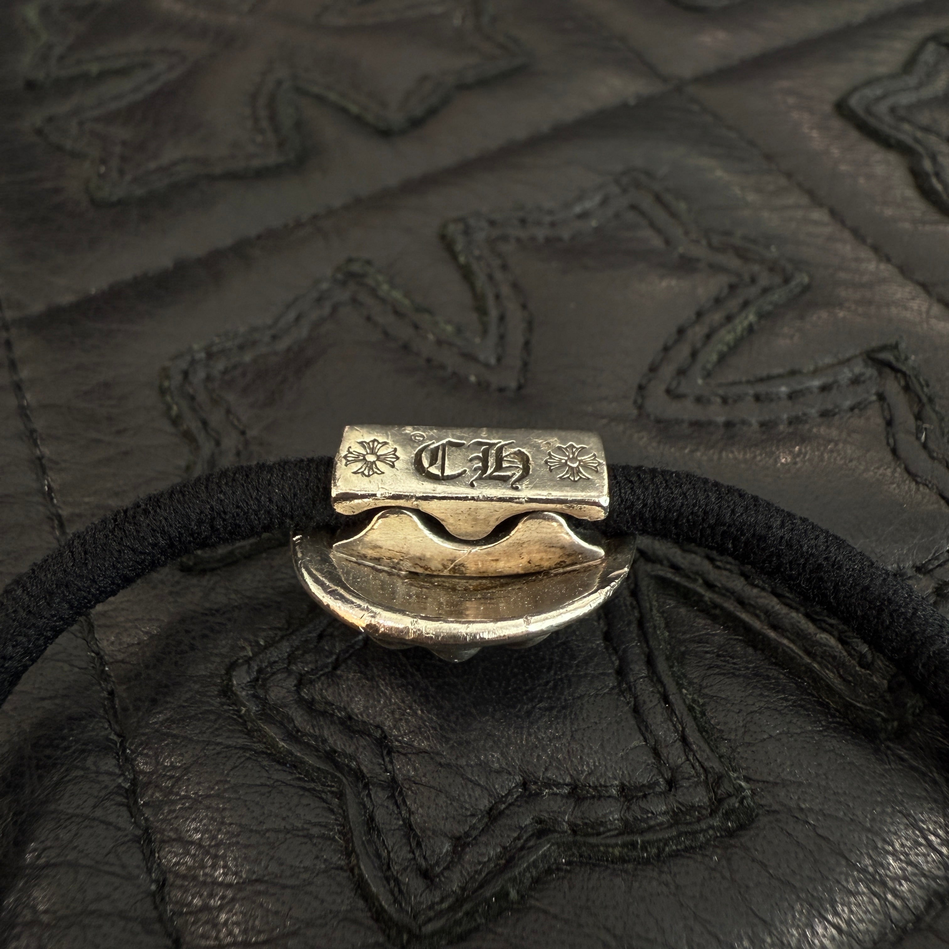 CHROME HEARTS CROSS BALL HAIR BAND クロムハーツ クロスボール ヘアバンド