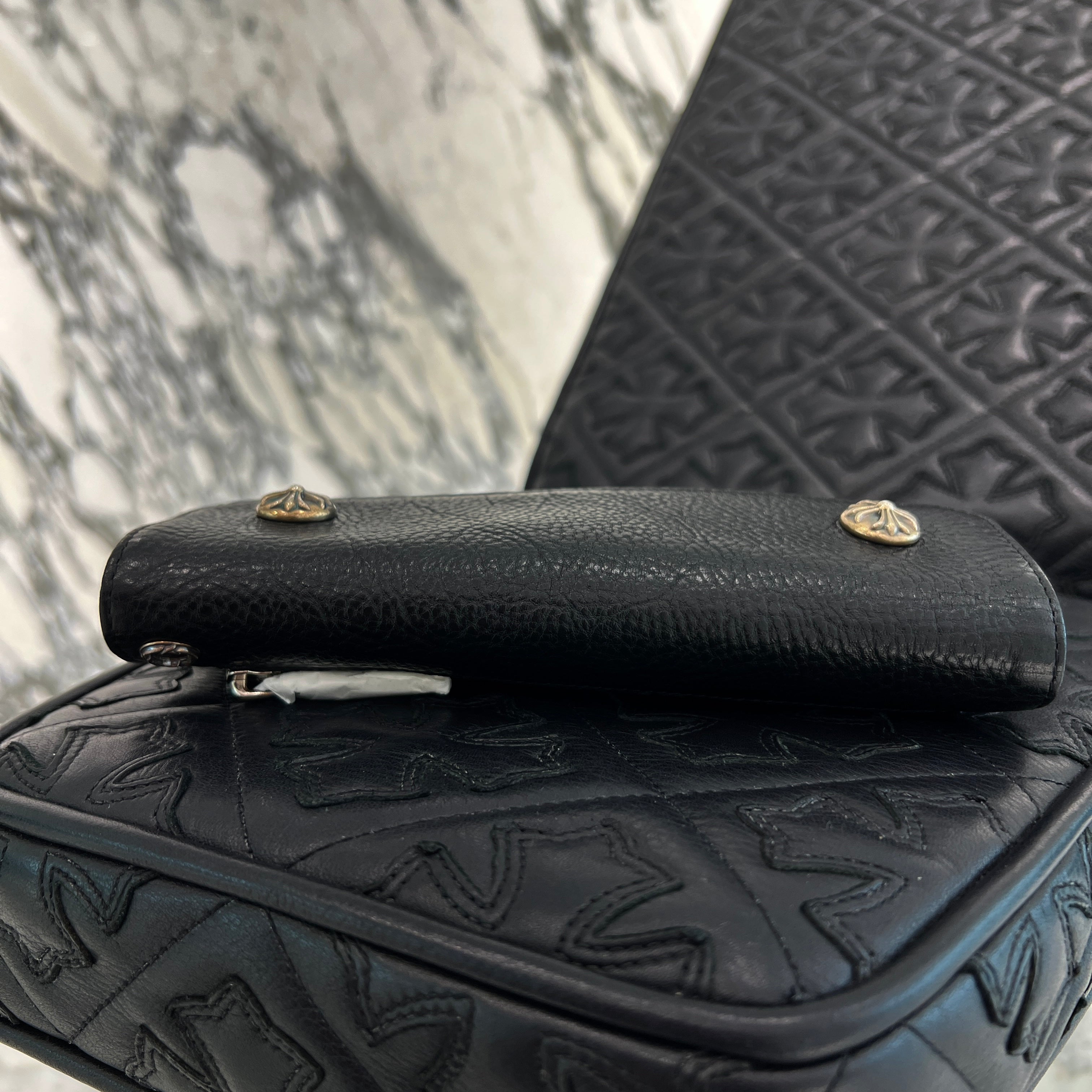 CHROME HEARTS Wave Cross Ball Wallet クロムハーツ ウェーブ クロスボール ウォレット