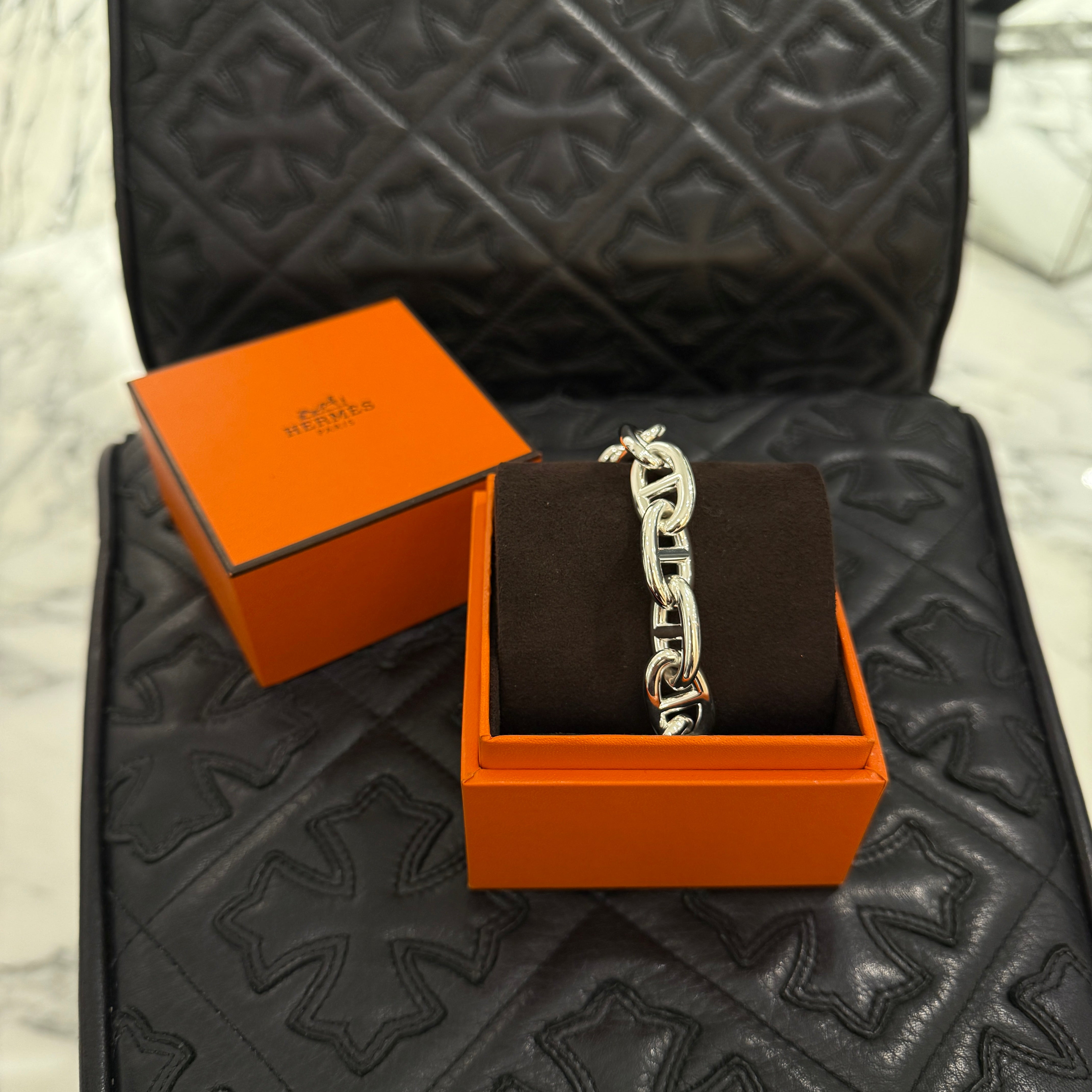 HERMES Chaine d’Ancre TGM 13 エルメス シェーヌダンクル TGM 13コマ