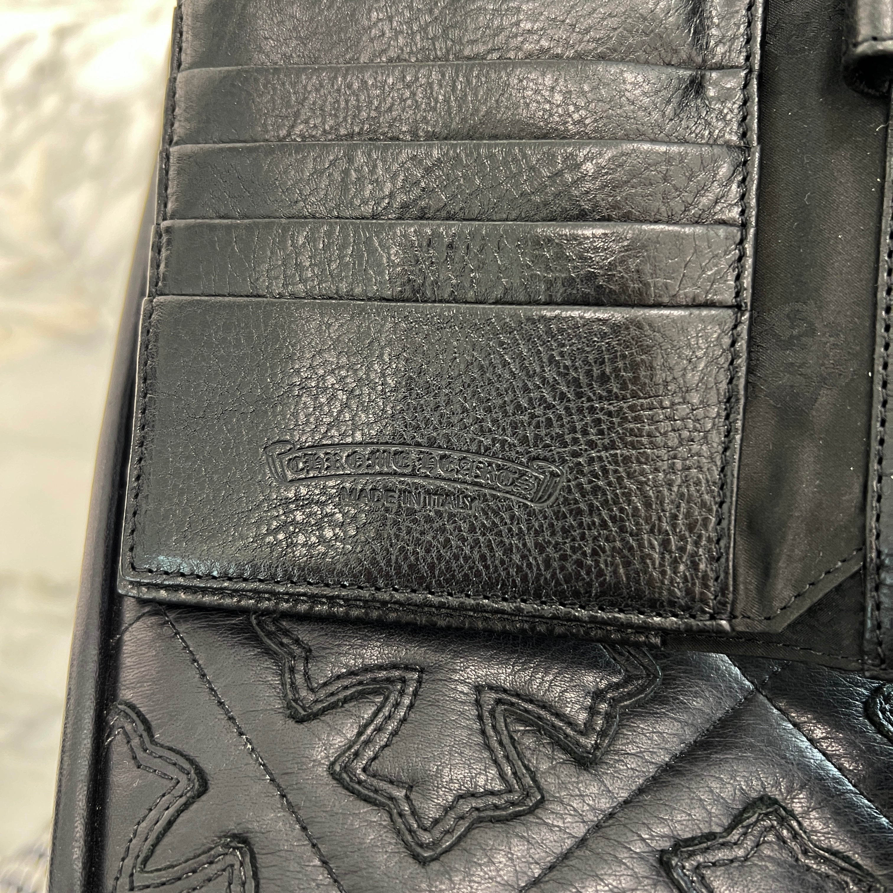 CHROME HEARTS Wave Cross Ball Wallet クロムハーツ ウェーブ クロスボール ウォレット
