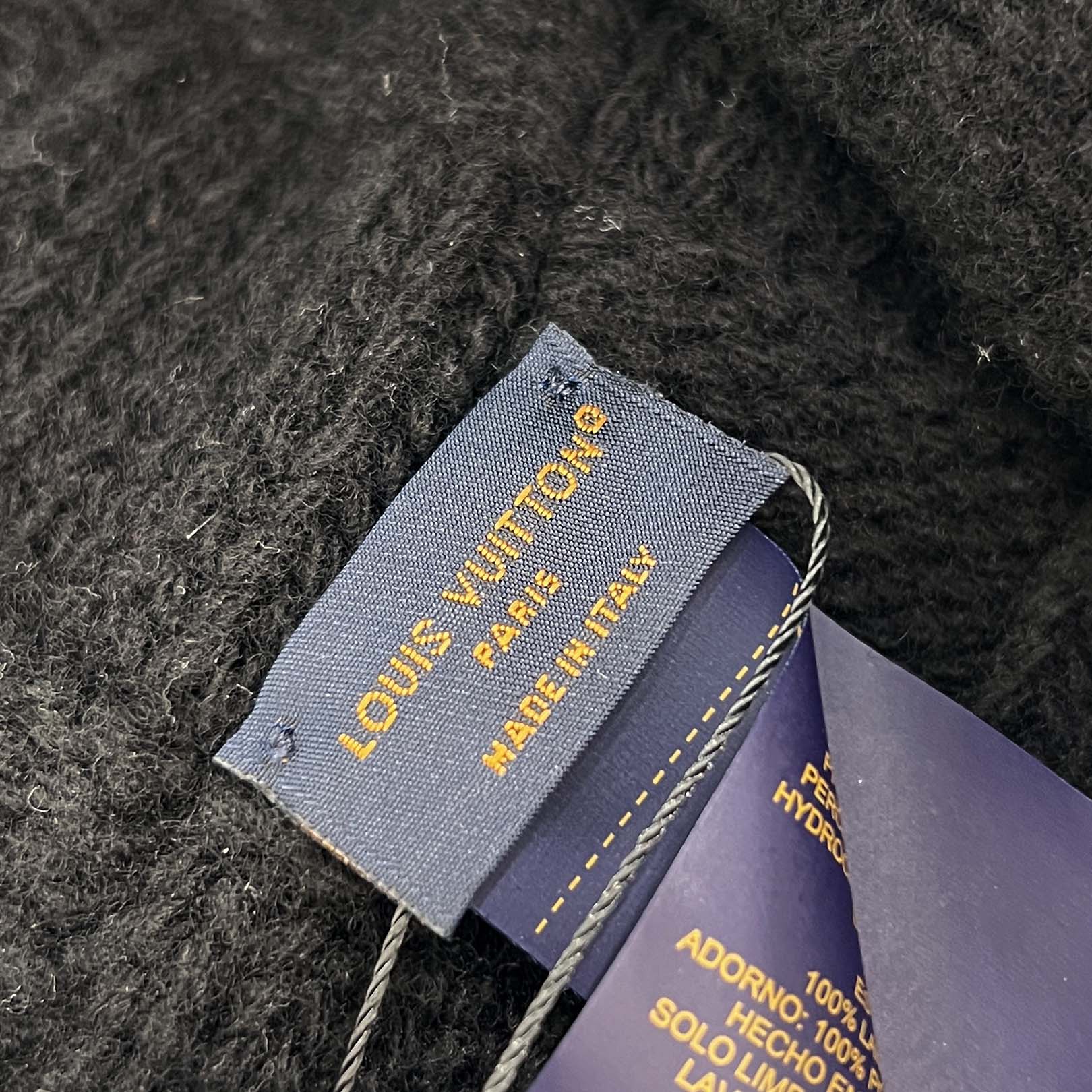 LOUIS VUITTON 2024SS Damier Pearl Wool Beanie M7336A Size S ルイヴィトン ダミエ パール ウールビーニー サイズS