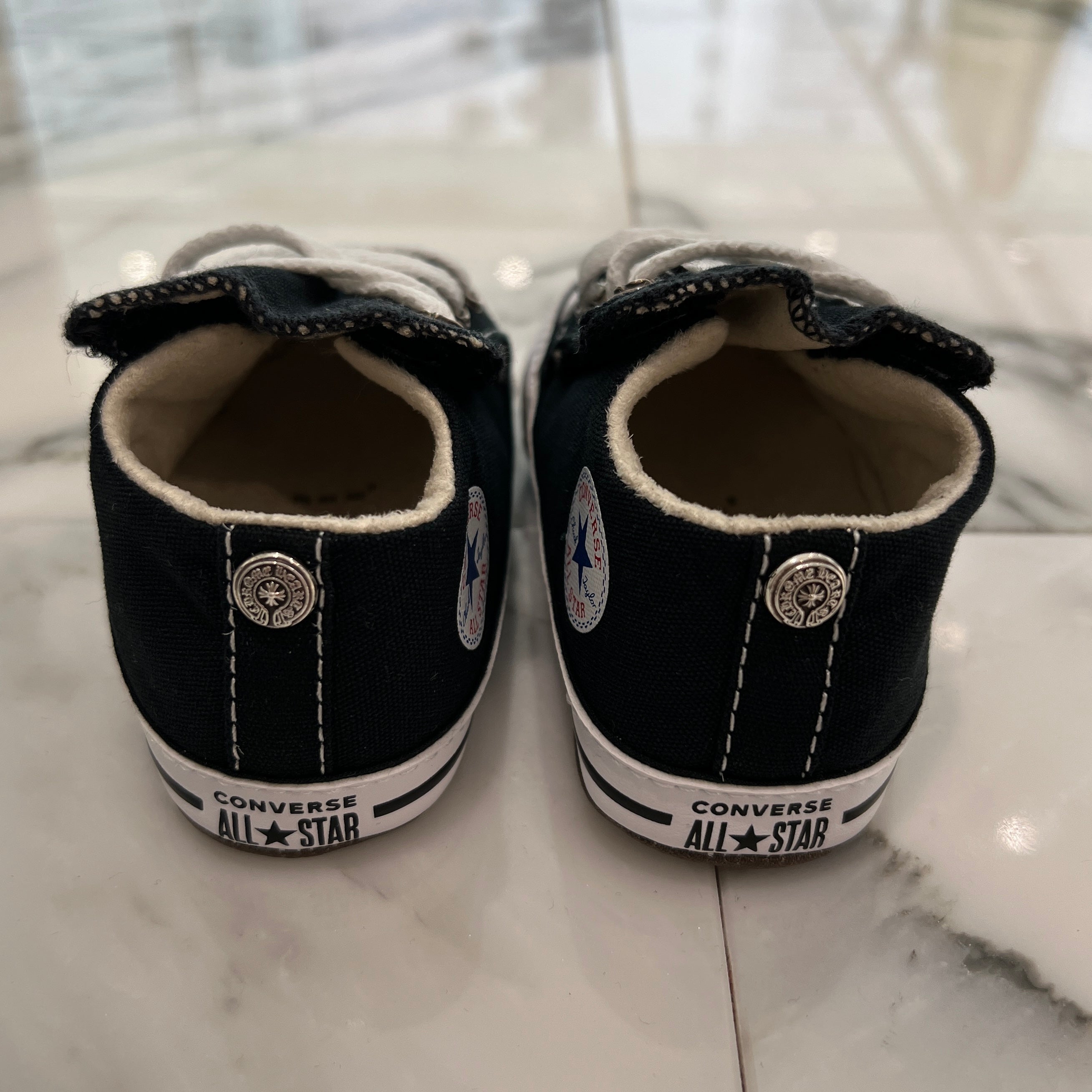 CHROME HEARTS × CONVERSE Chuck Taylor All Star Cribster Low Cut Sneakers 865156C Size 12 クロムハーツ × コンバース チャックテイラー オールスター クリブスター ローカット スニーカー サイズ12