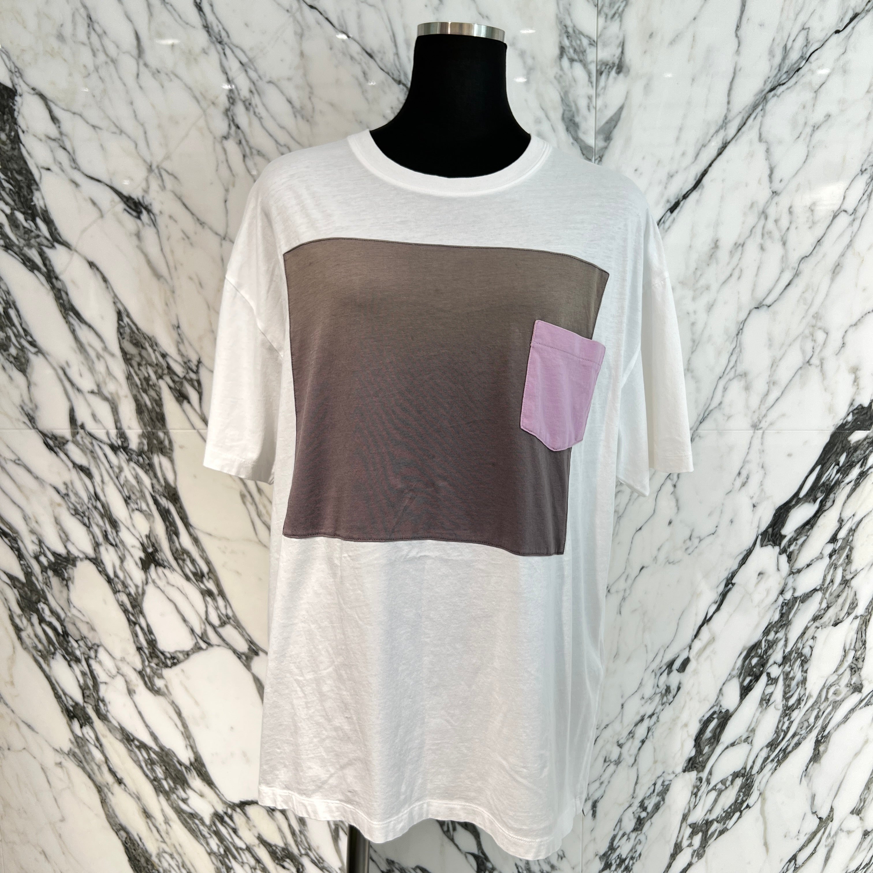 LOEWE 2025SS Intarsia Patch Cotton Tee H526Y22XBH Size M ロエベ インターシャパッチ コットンTシャツ サイズM